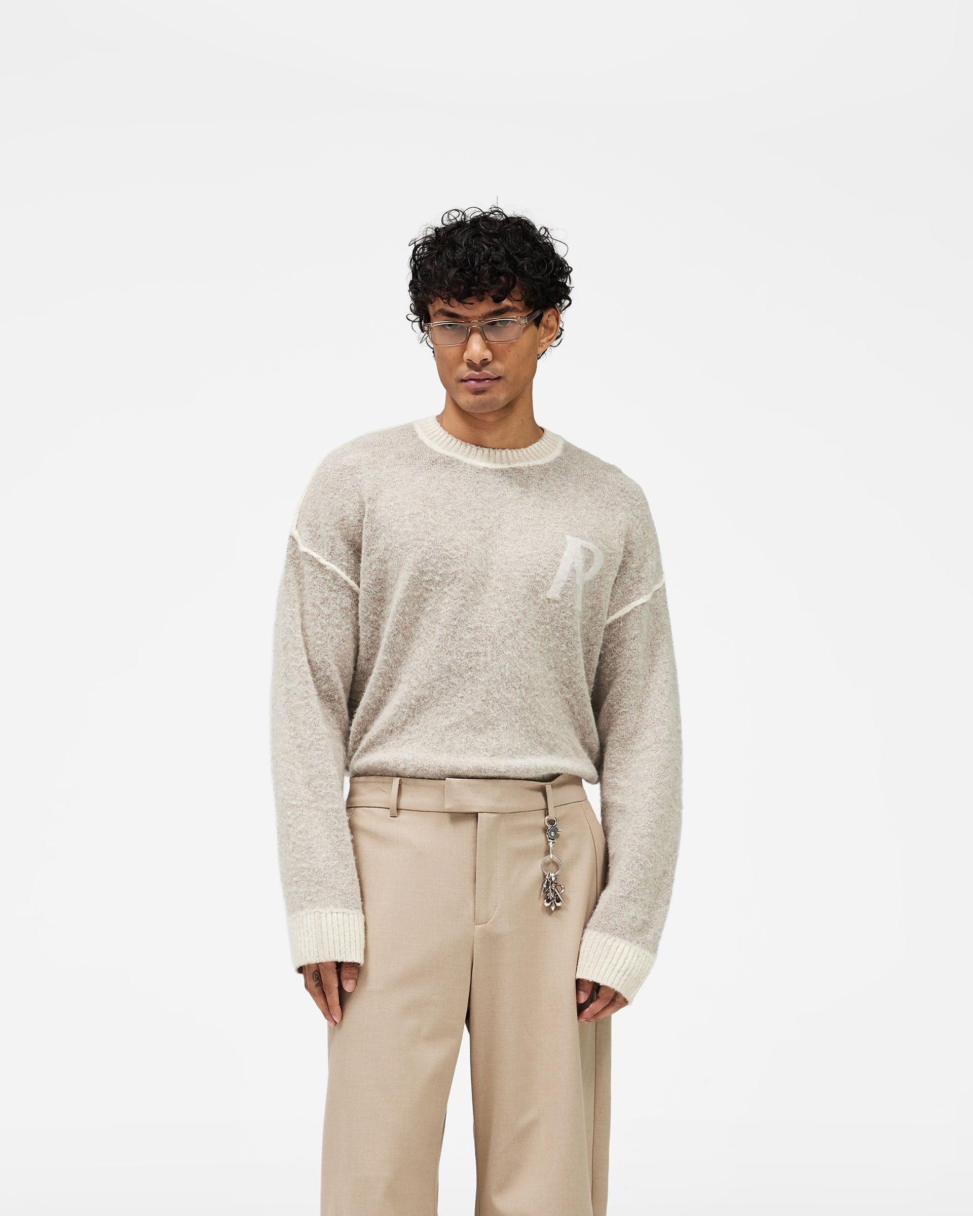 SS26 Laurel Knit Sweater - Latte
