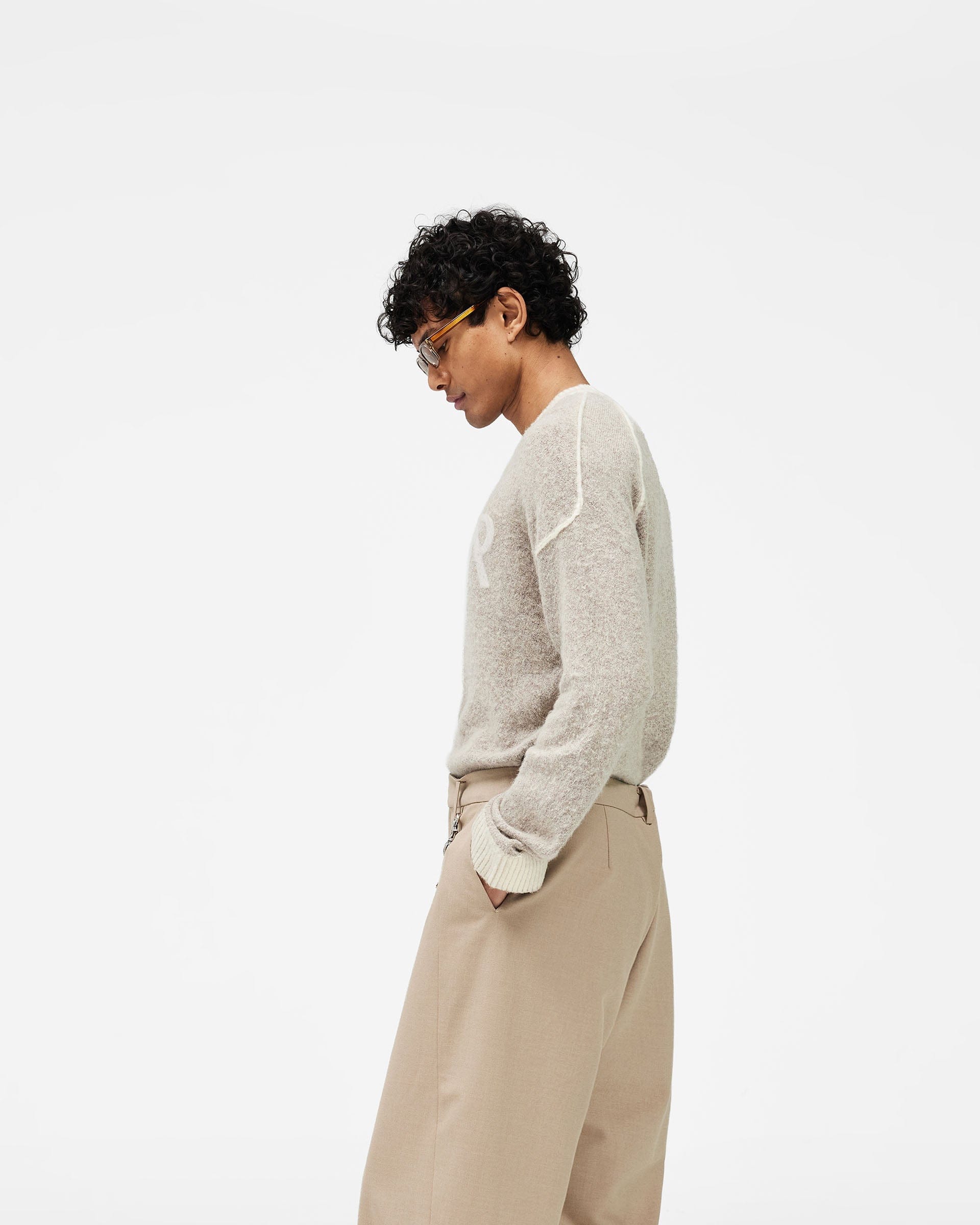 SS26 Laurel Knit Sweater - Latte