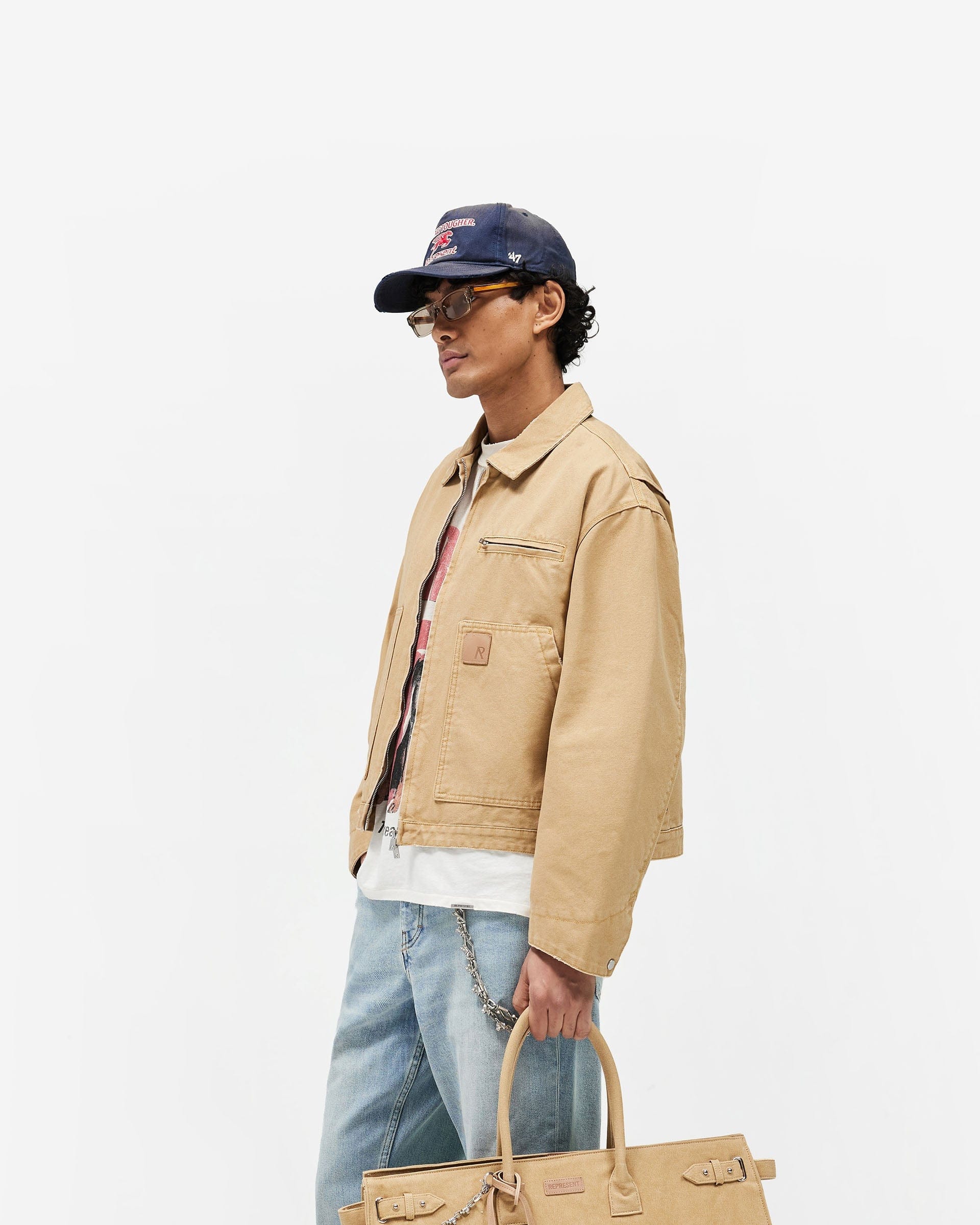 SS26 Heaton Workwear Jacket - Irish Cream