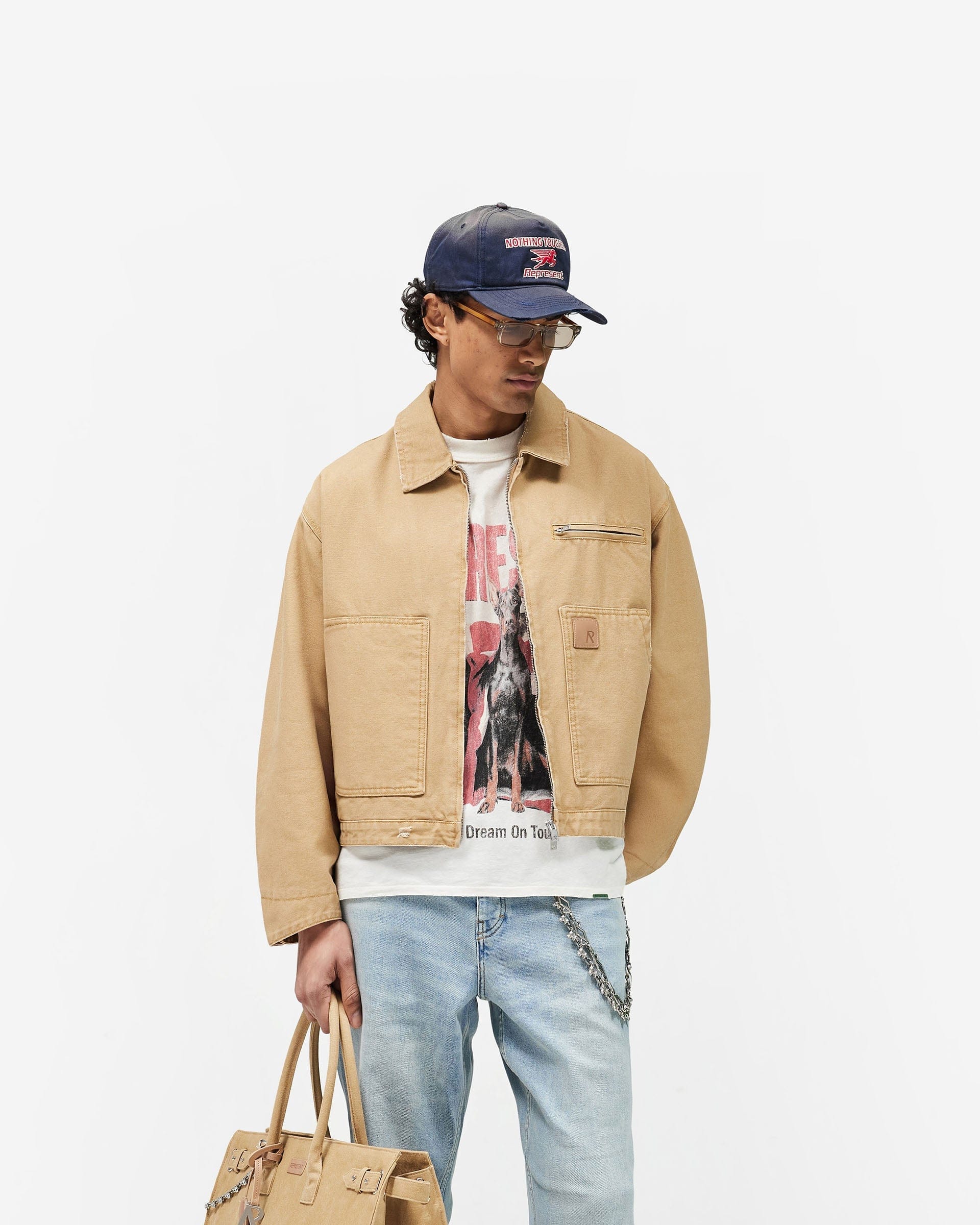 SS26 Heaton Workwear Jacket - Irish Cream