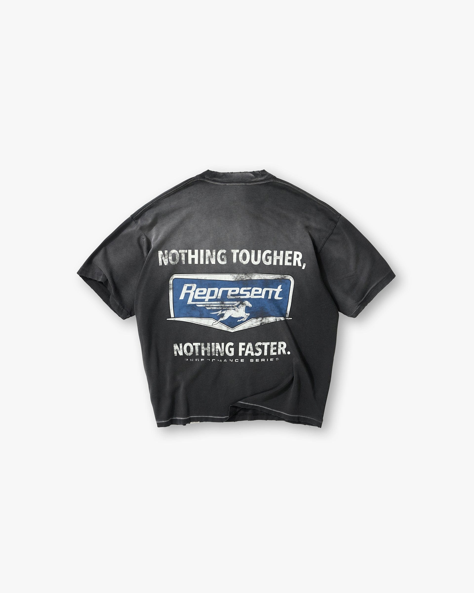 SS26 Nothing Faster T-Shirt - Stained Black