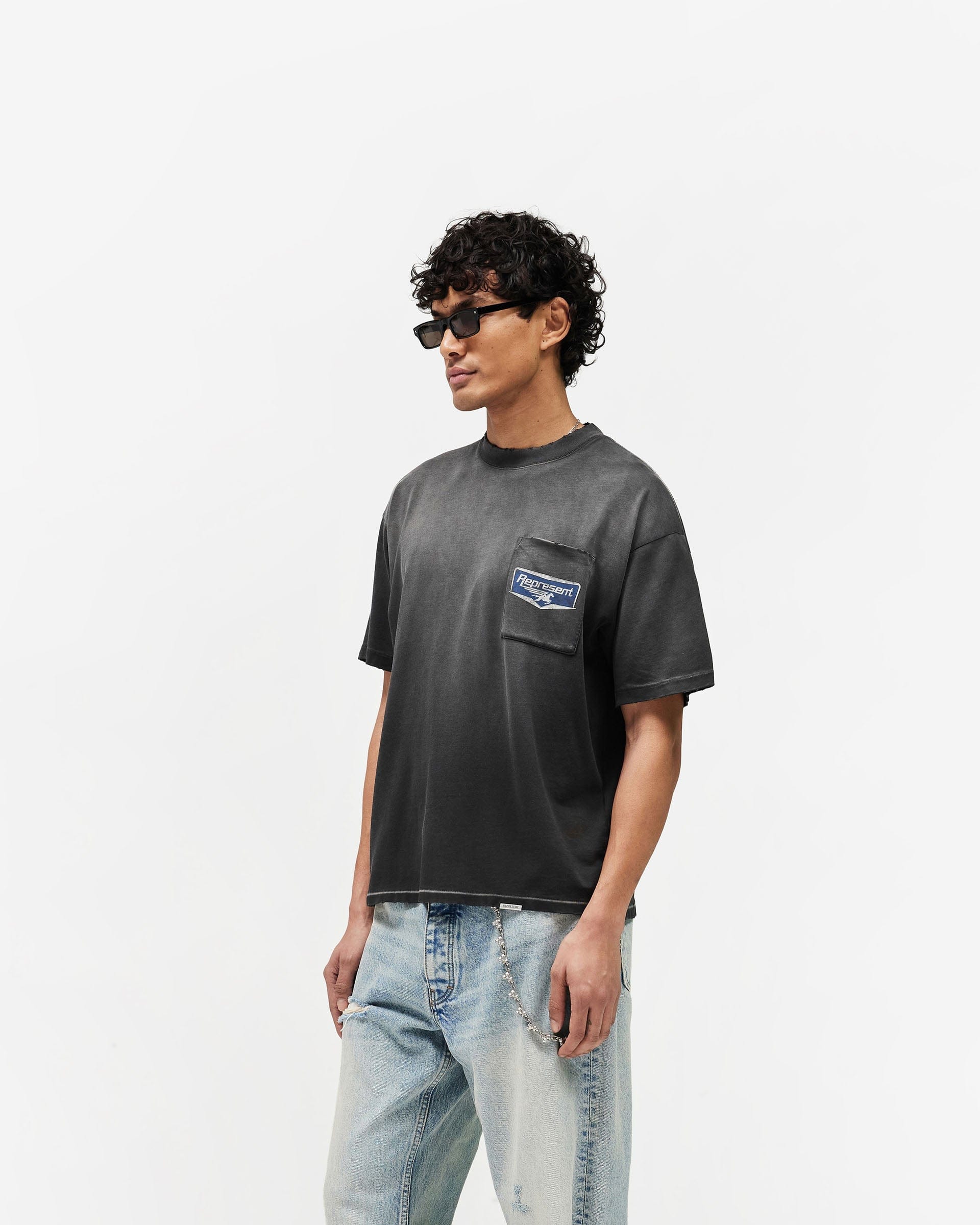 SS26 Nothing Faster T-Shirt - Stained Black