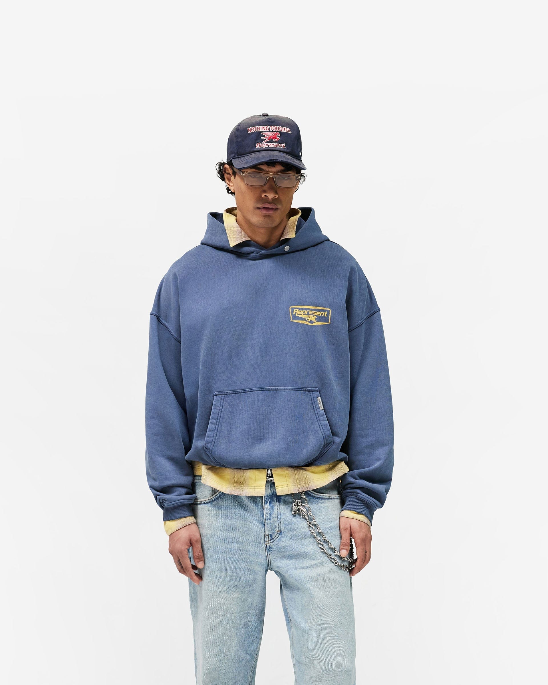 SS26 Nothing Faster Hoodie - Indigo