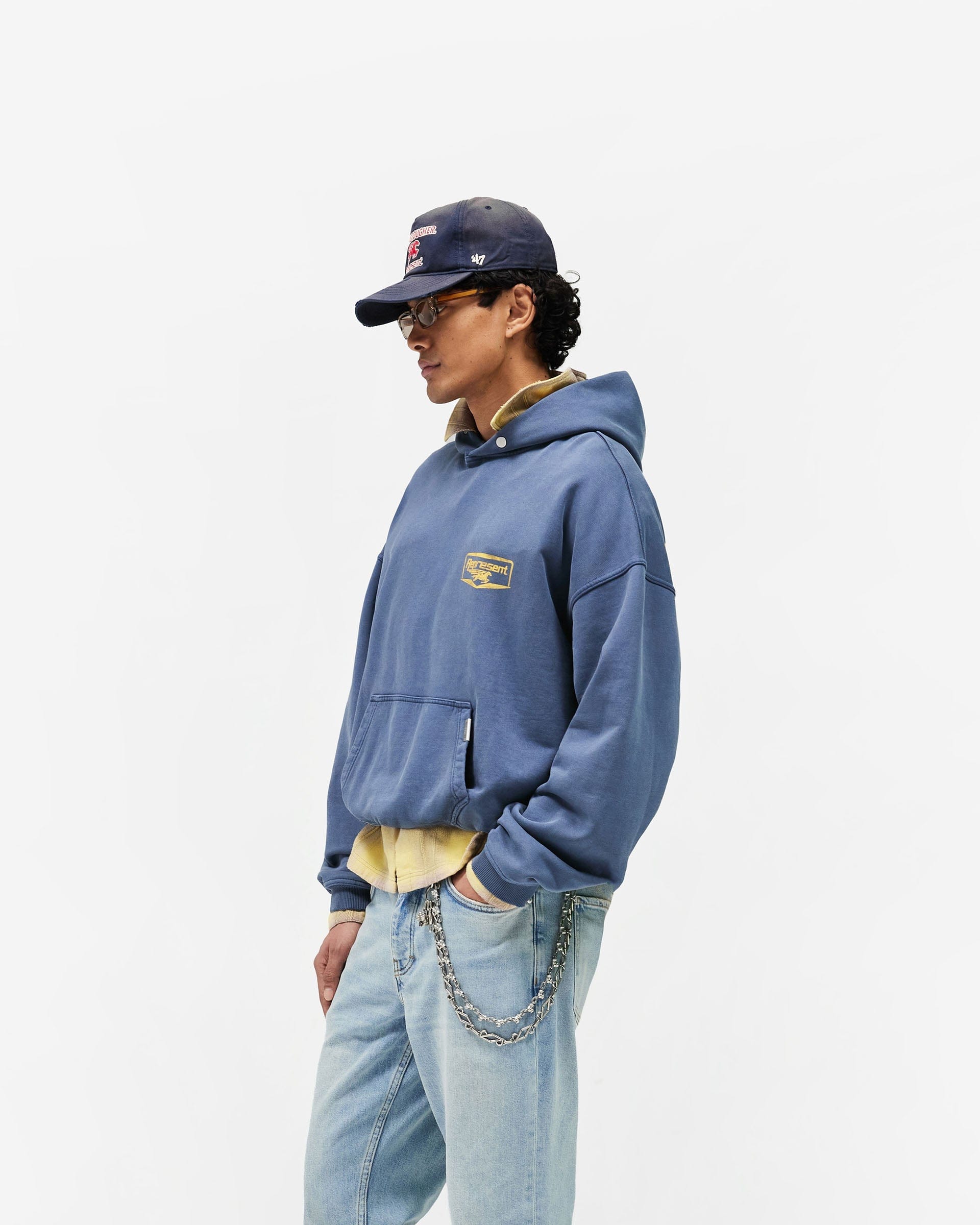 SS26 Nothing Faster Hoodie - Indigo