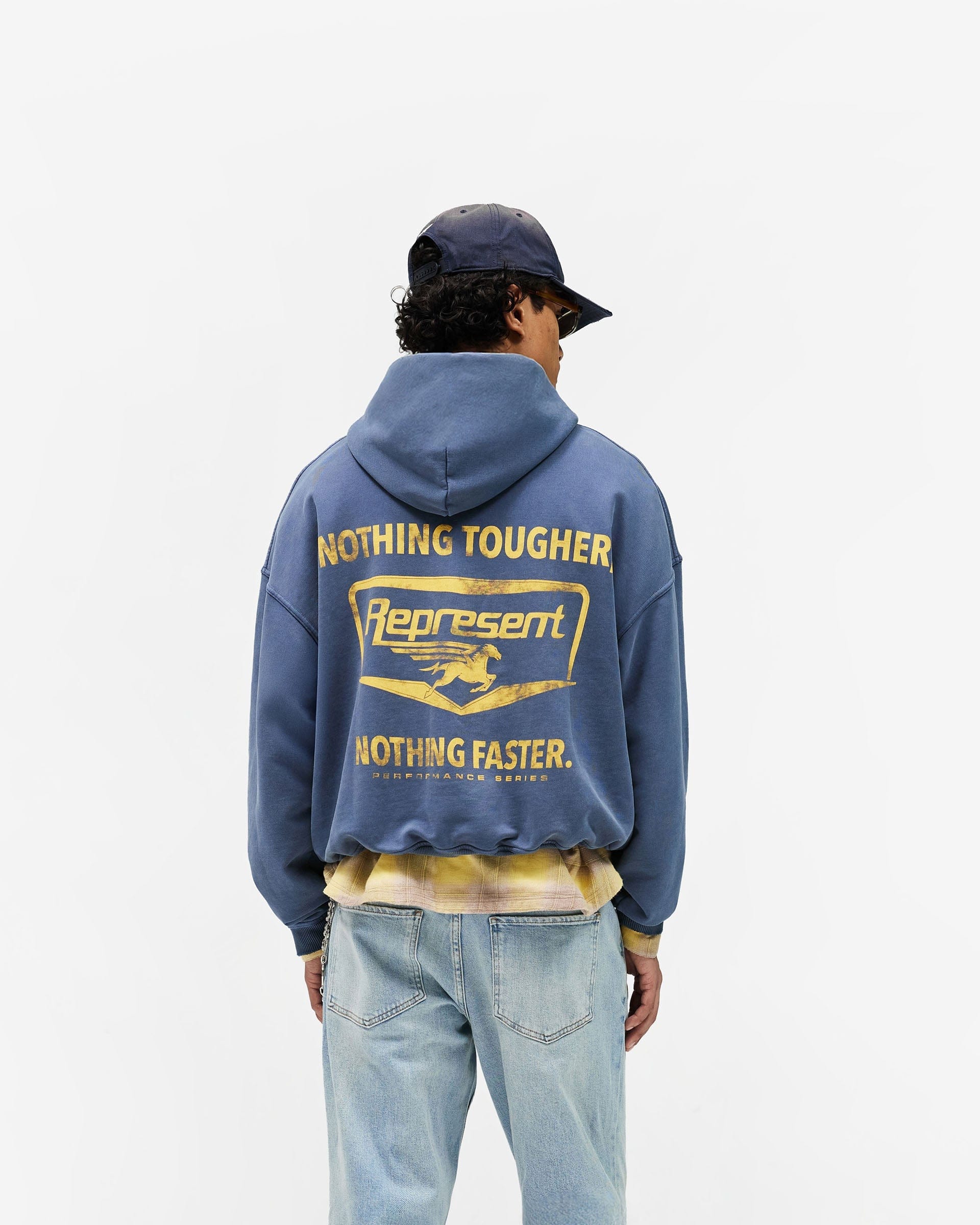SS26 Nothing Faster Hoodie - Indigo