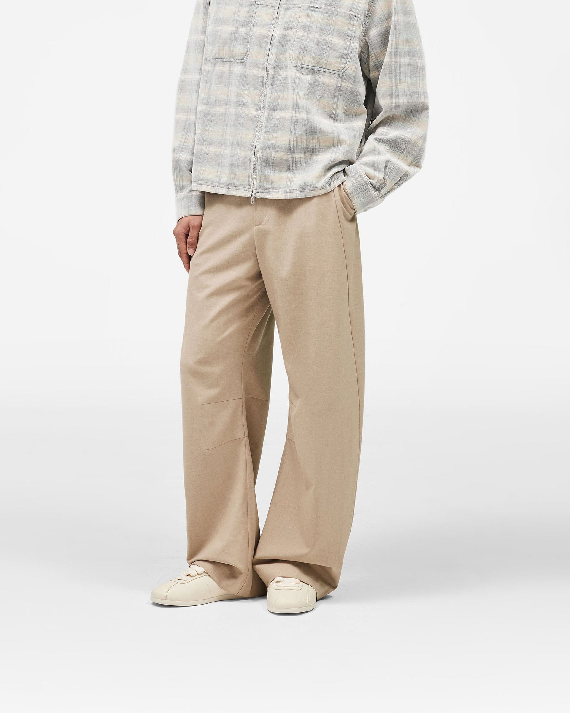 SS26 Slack Pant - Latte