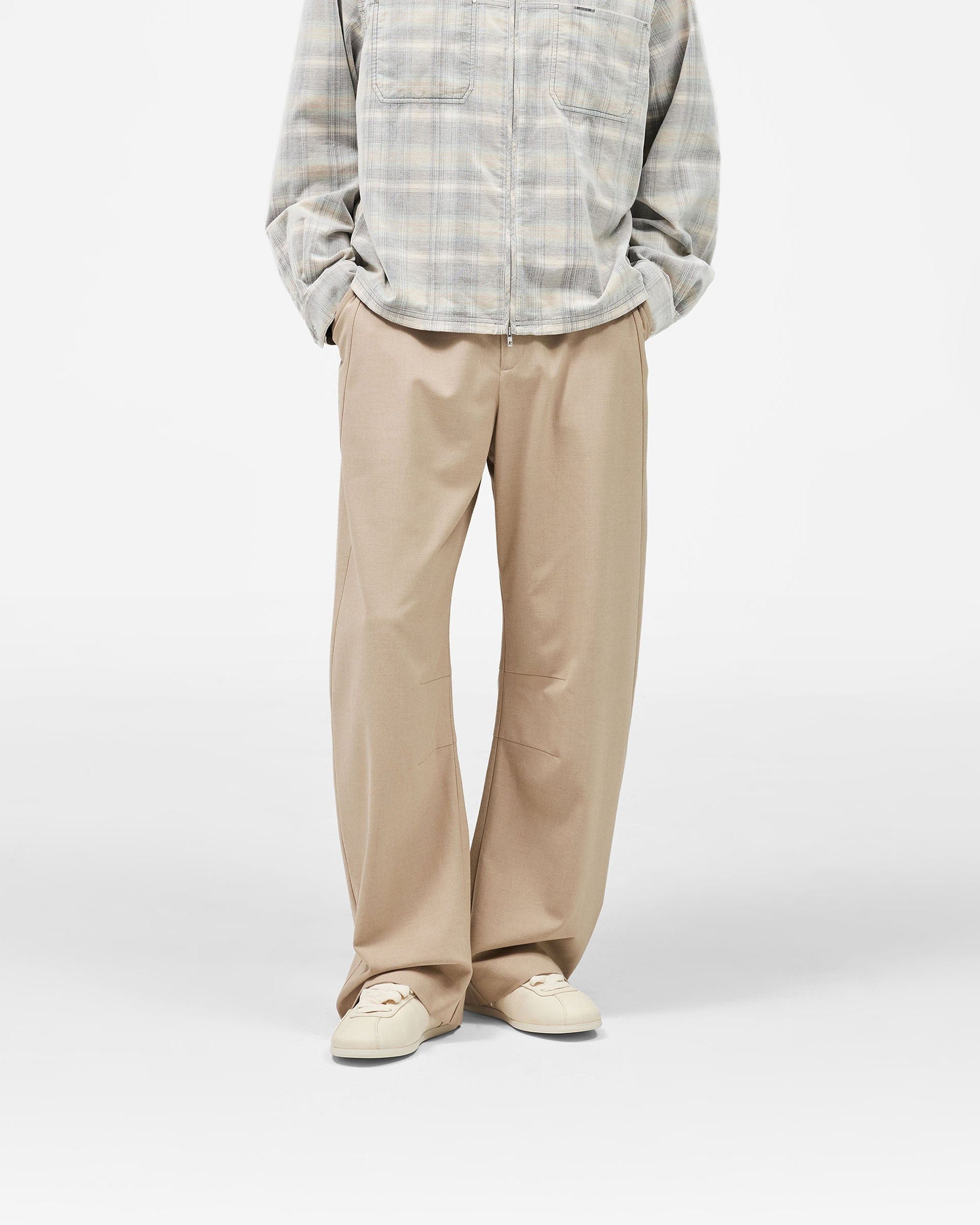SS26 Slack Pant - Latte