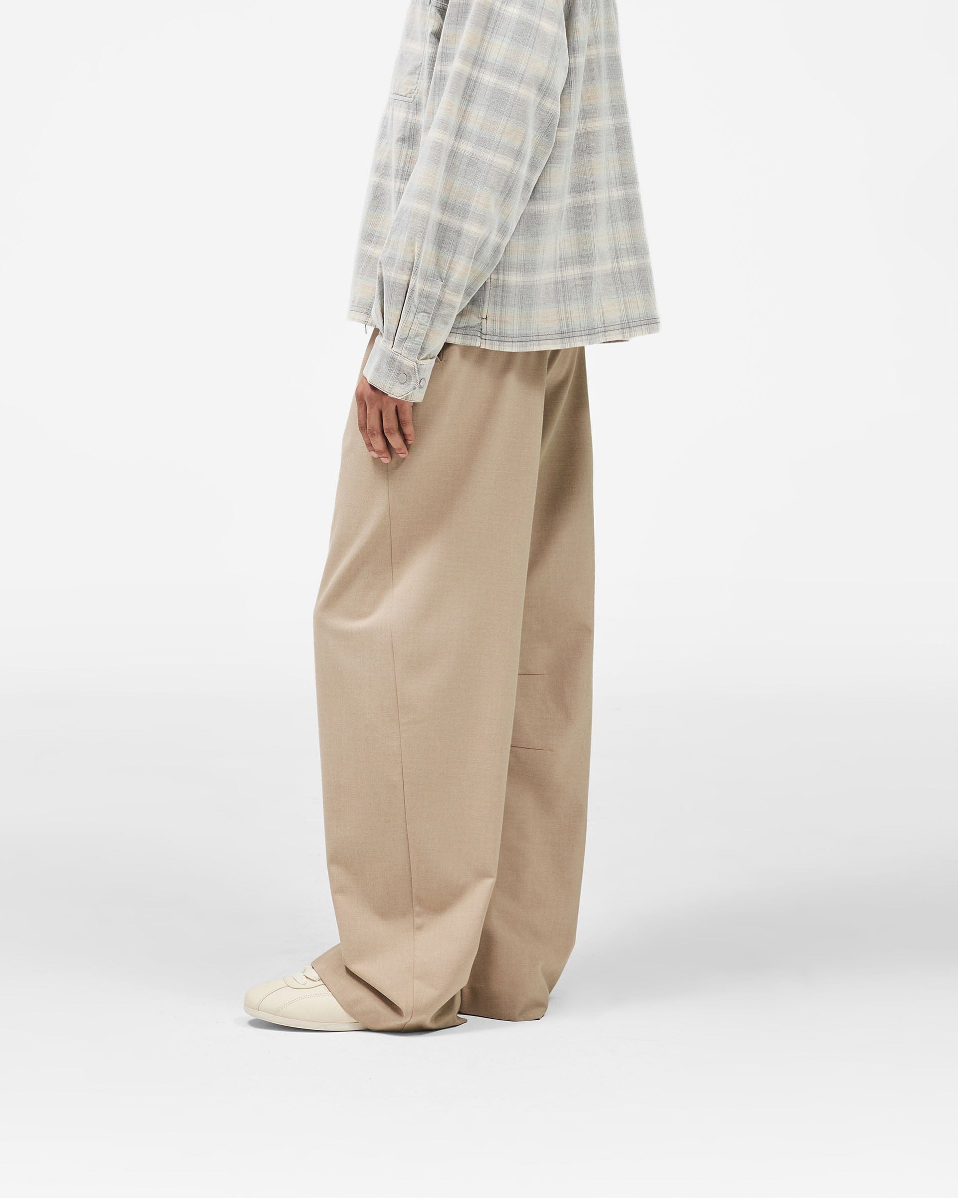 SS26 Slack Pant - Latte