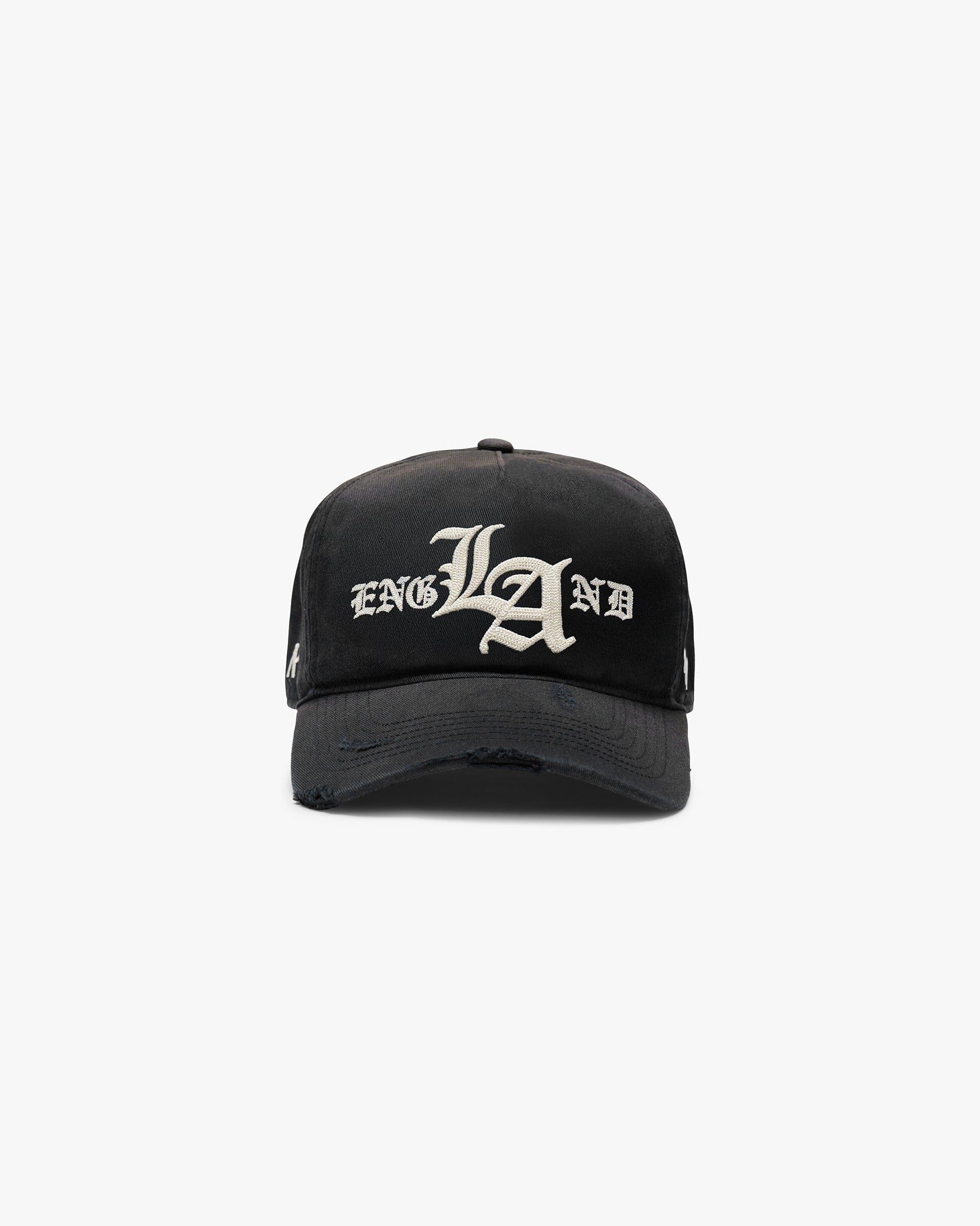 EngLAnd Represent X 47 EngLAnd Old English Cap - Aged Black