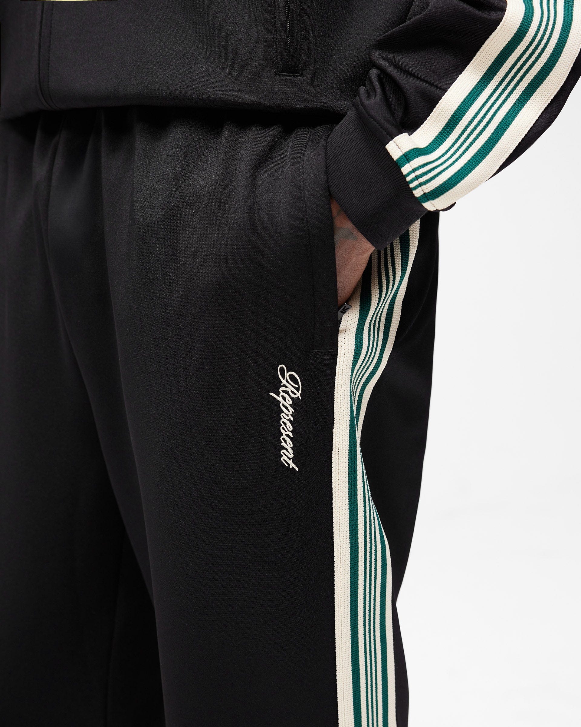 BF25 Taped Track Pant - Jet Black