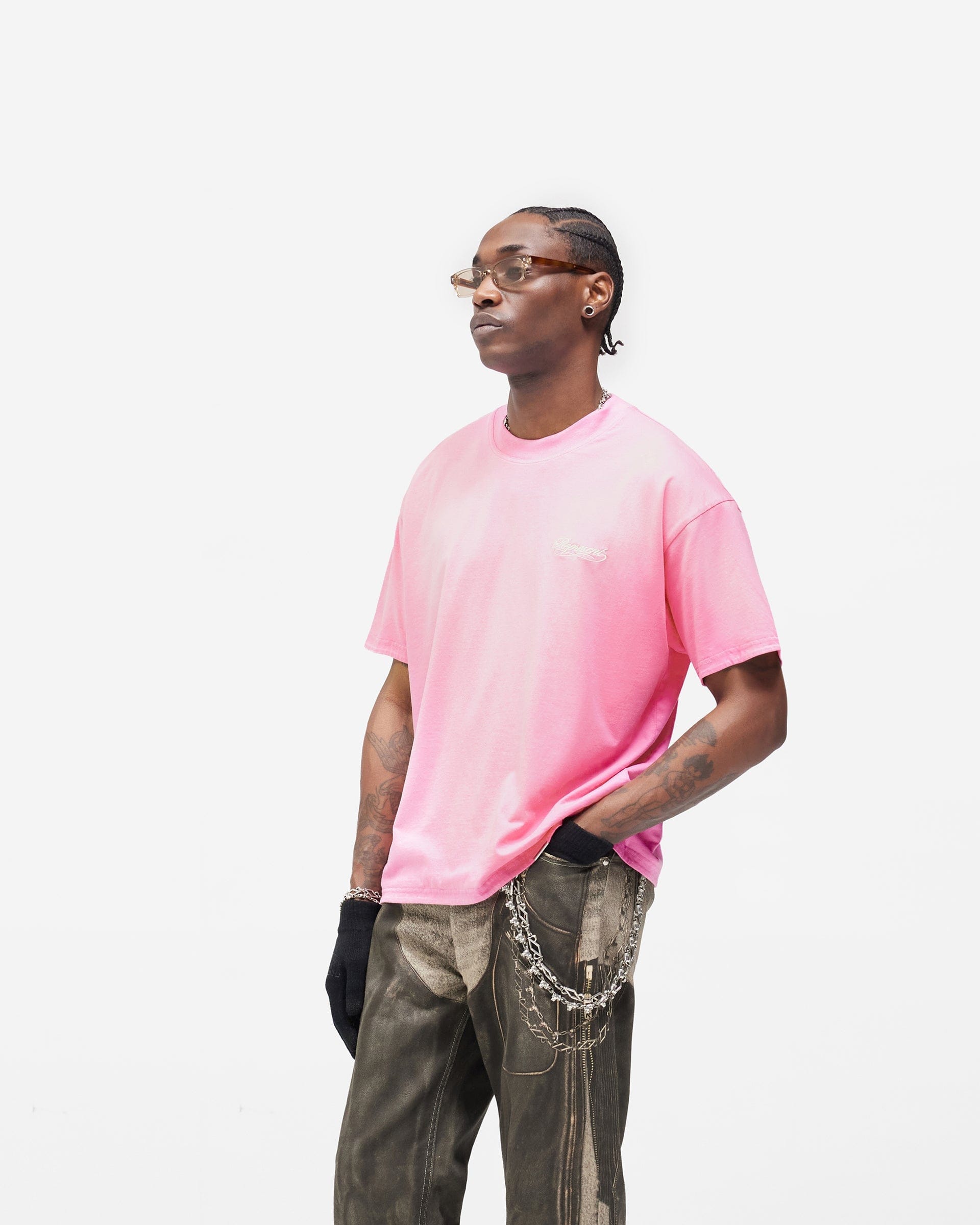 BF25 Dual Layer Script T-Shirt - Candy