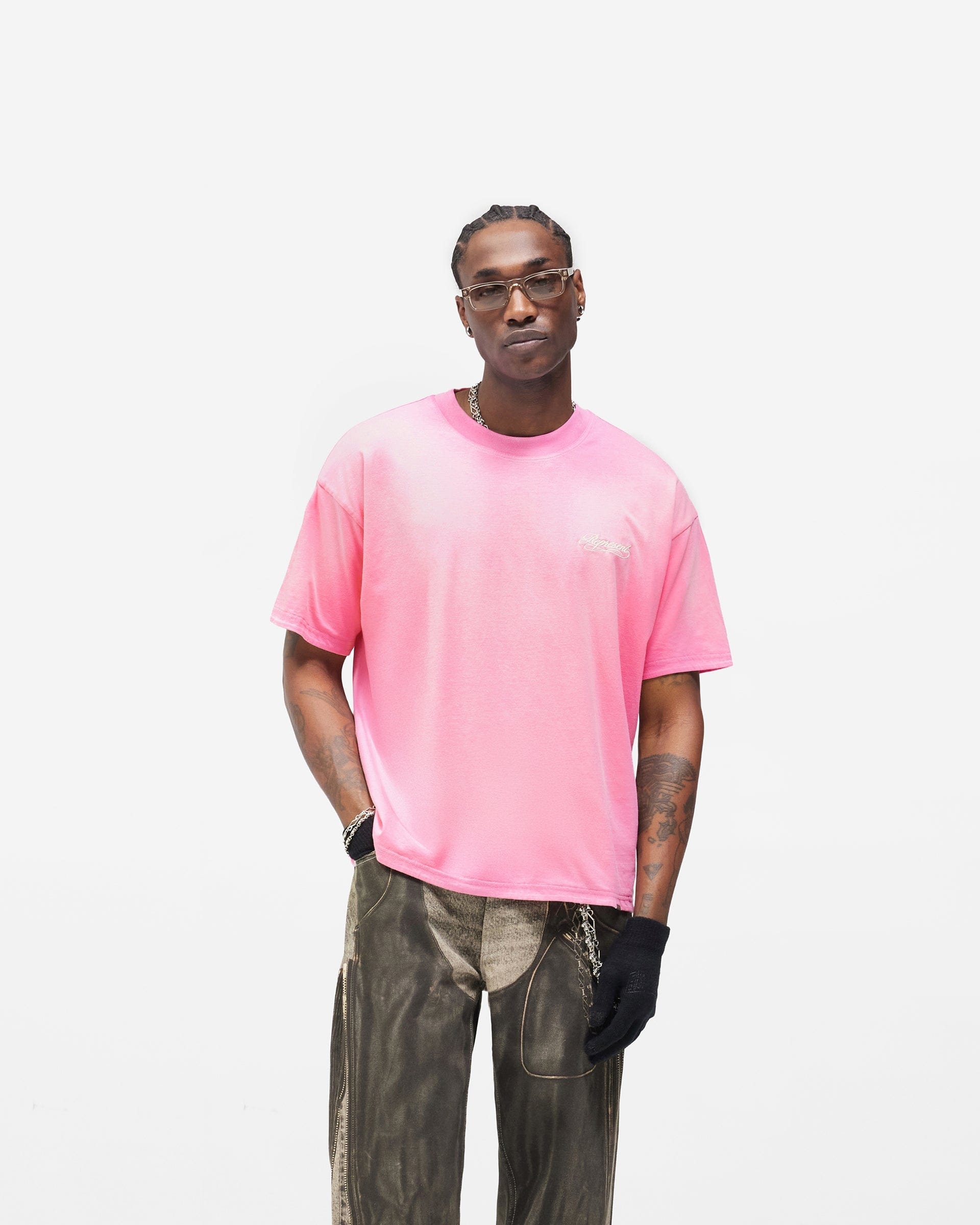 BF25 Dual Layer Script T-Shirt - Candy