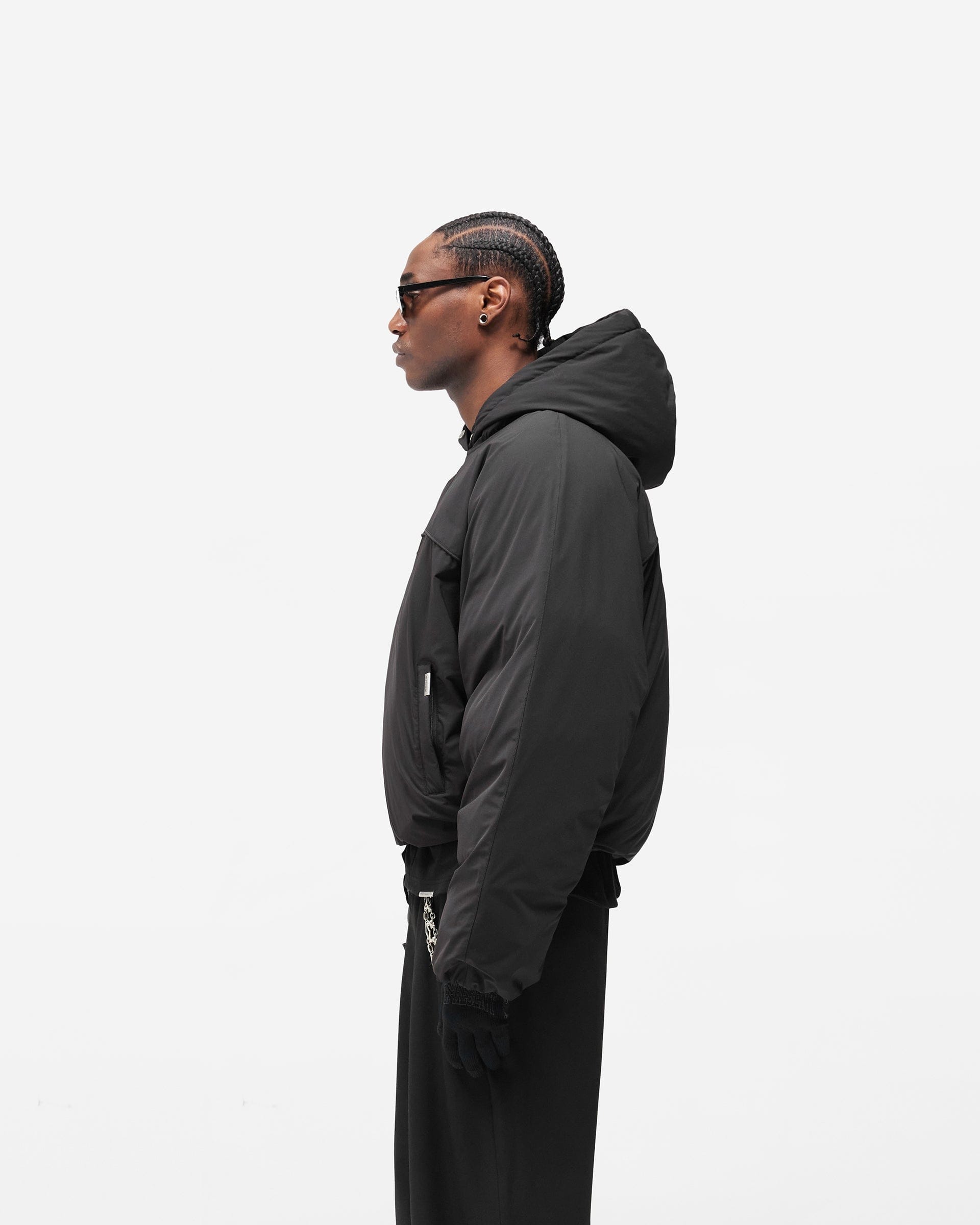 BF25 Arch Pullover Puffer - Jet Black