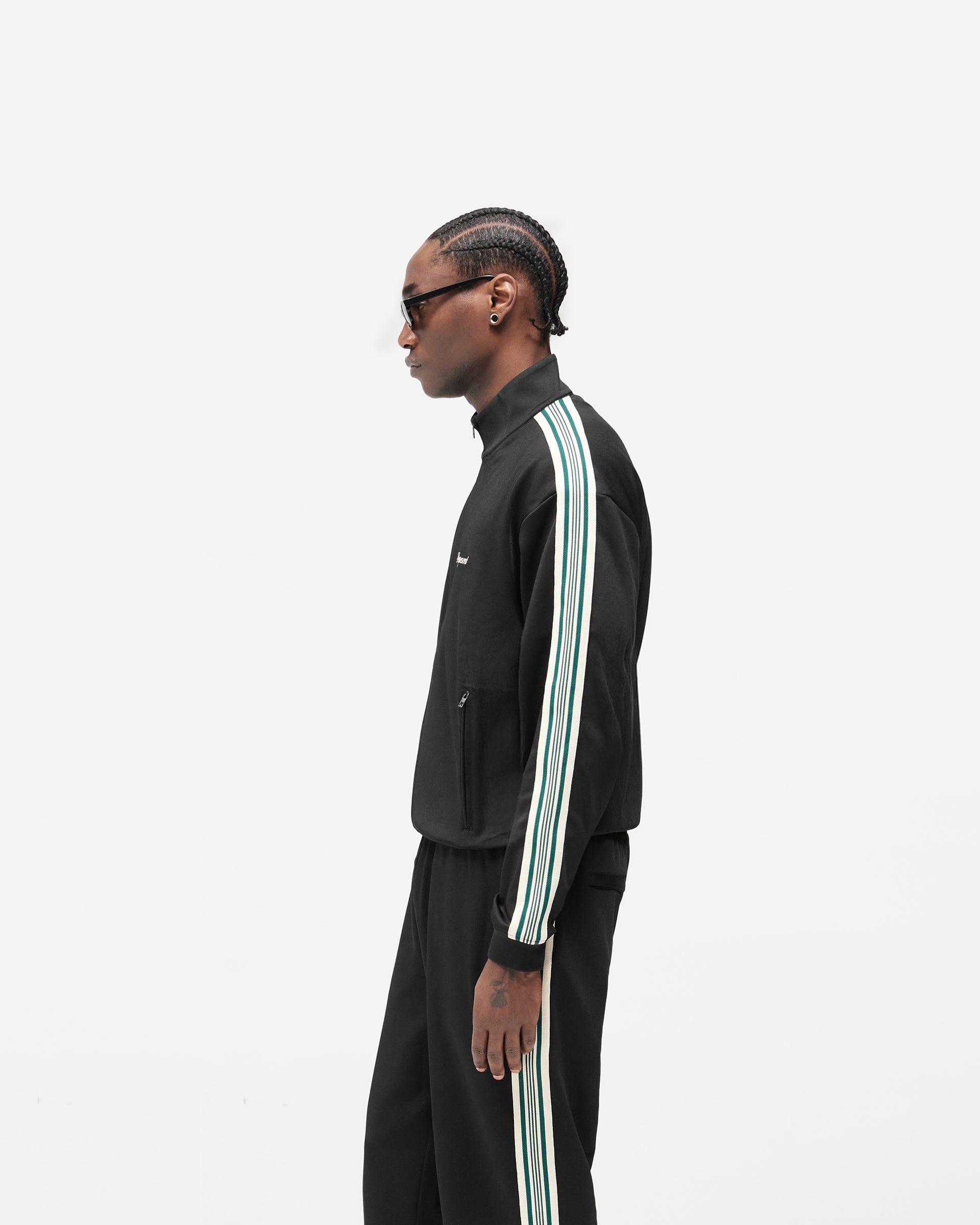 BF25 Taped Track Jacket - Jet Black
