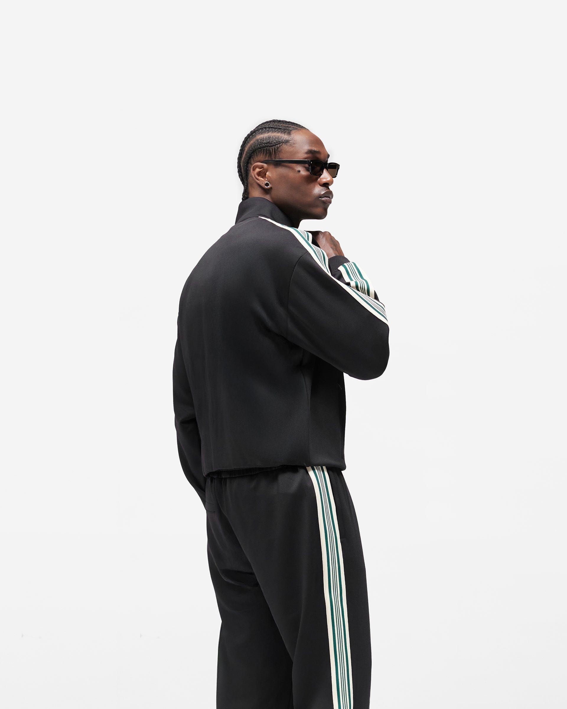 BF25 Taped Track Jacket - Jet Black