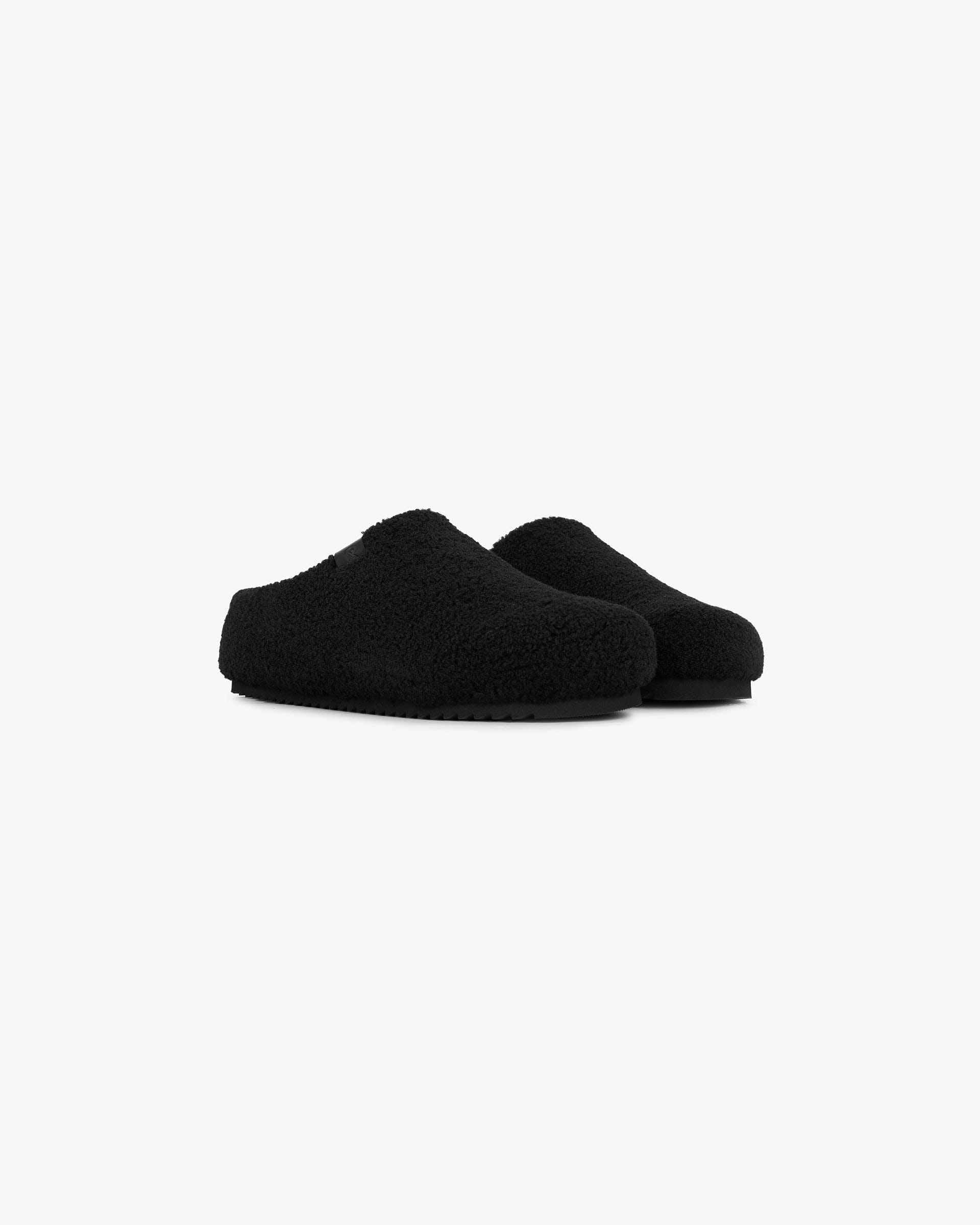 FW24 Fluffy Mule - Black
