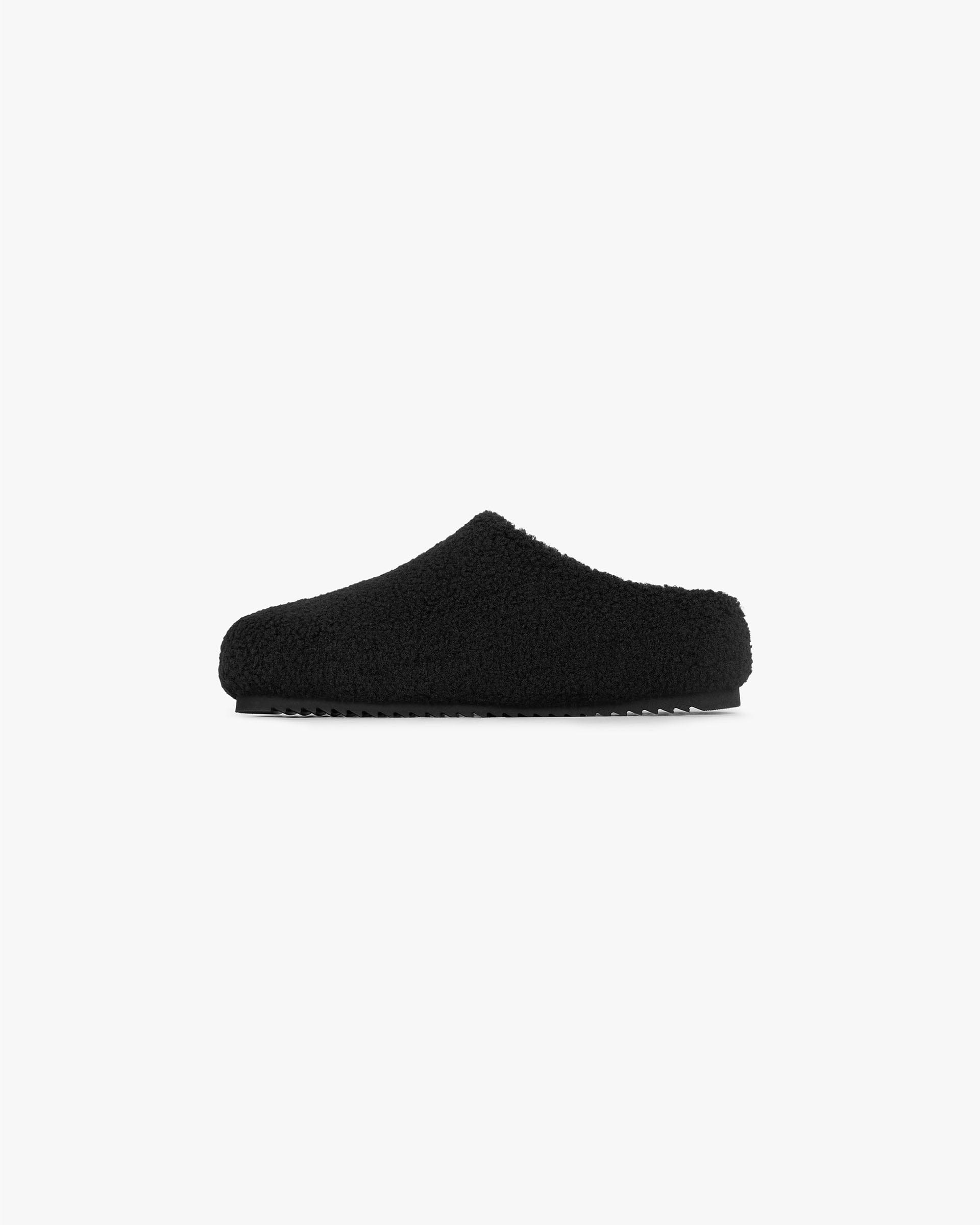 FW24 Fluffy Mule - Black