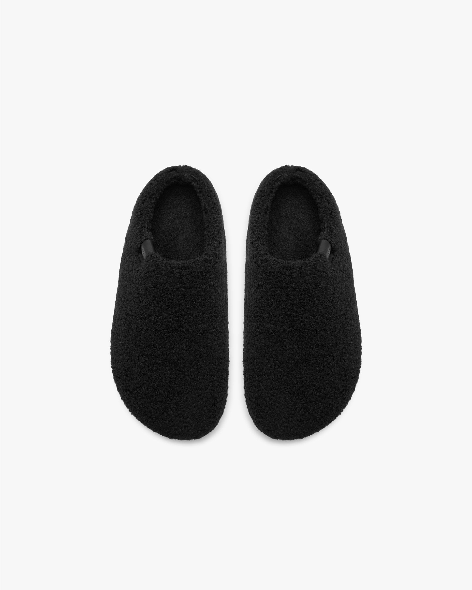 FW24 Fluffy Mule - Black