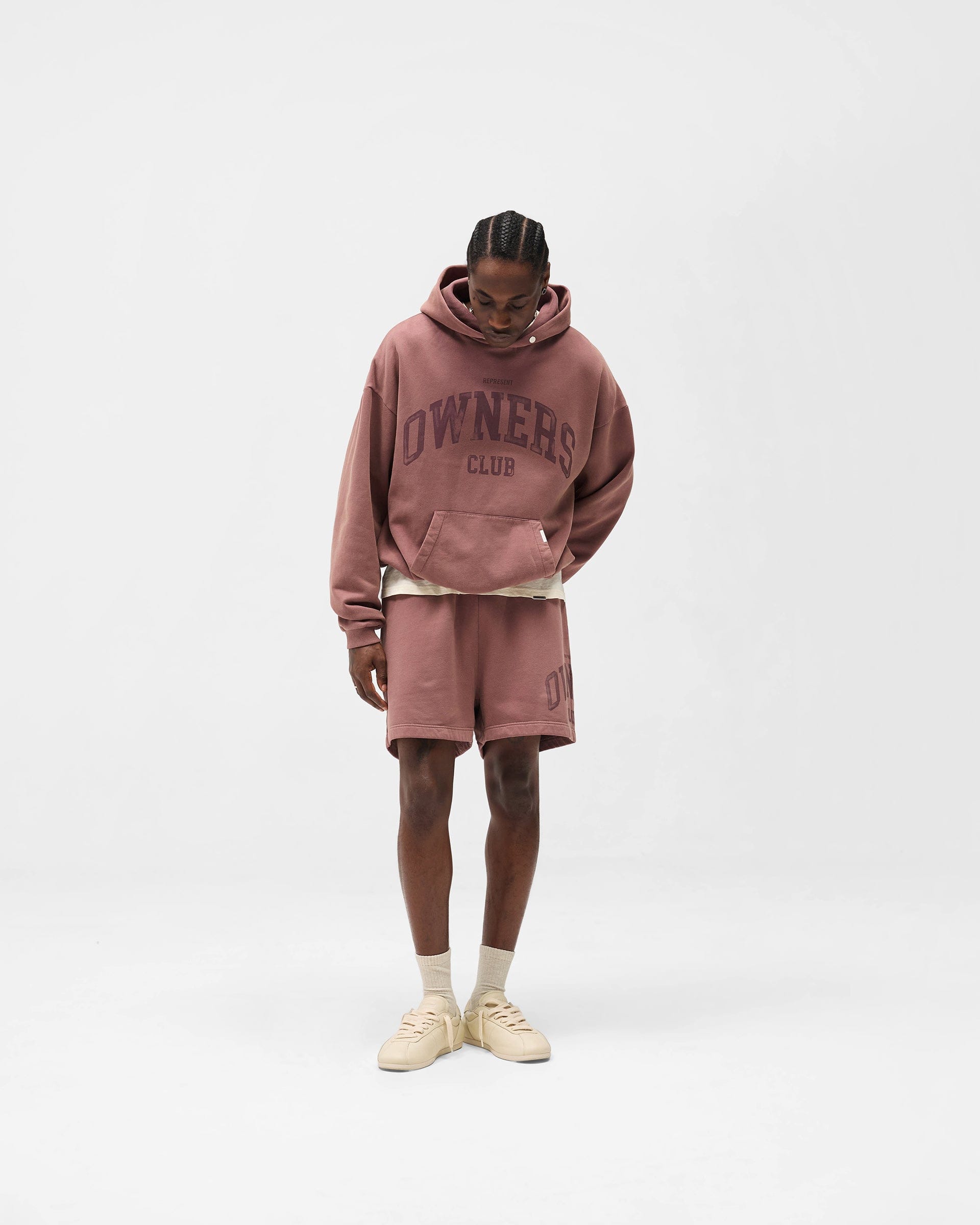 Owners Club Represent Owners Club Shorts - Smoked Rose