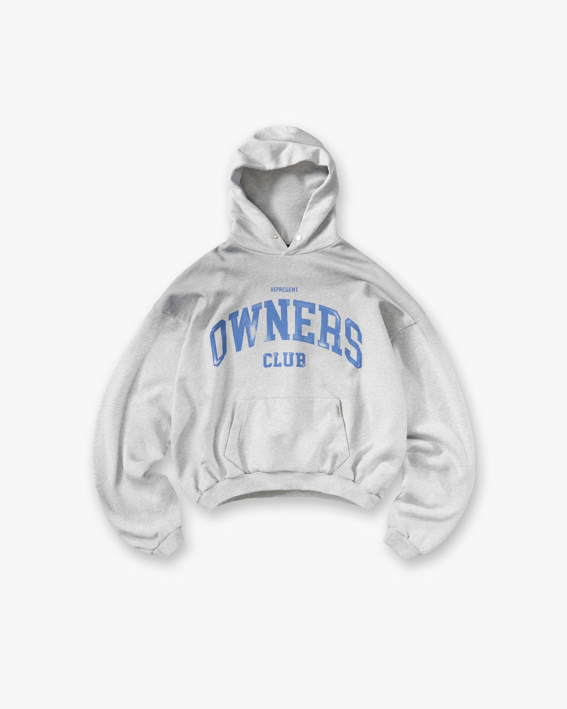 Owners Club Represent Owners Club Hoodie - Sprayed Ice Grey Marl