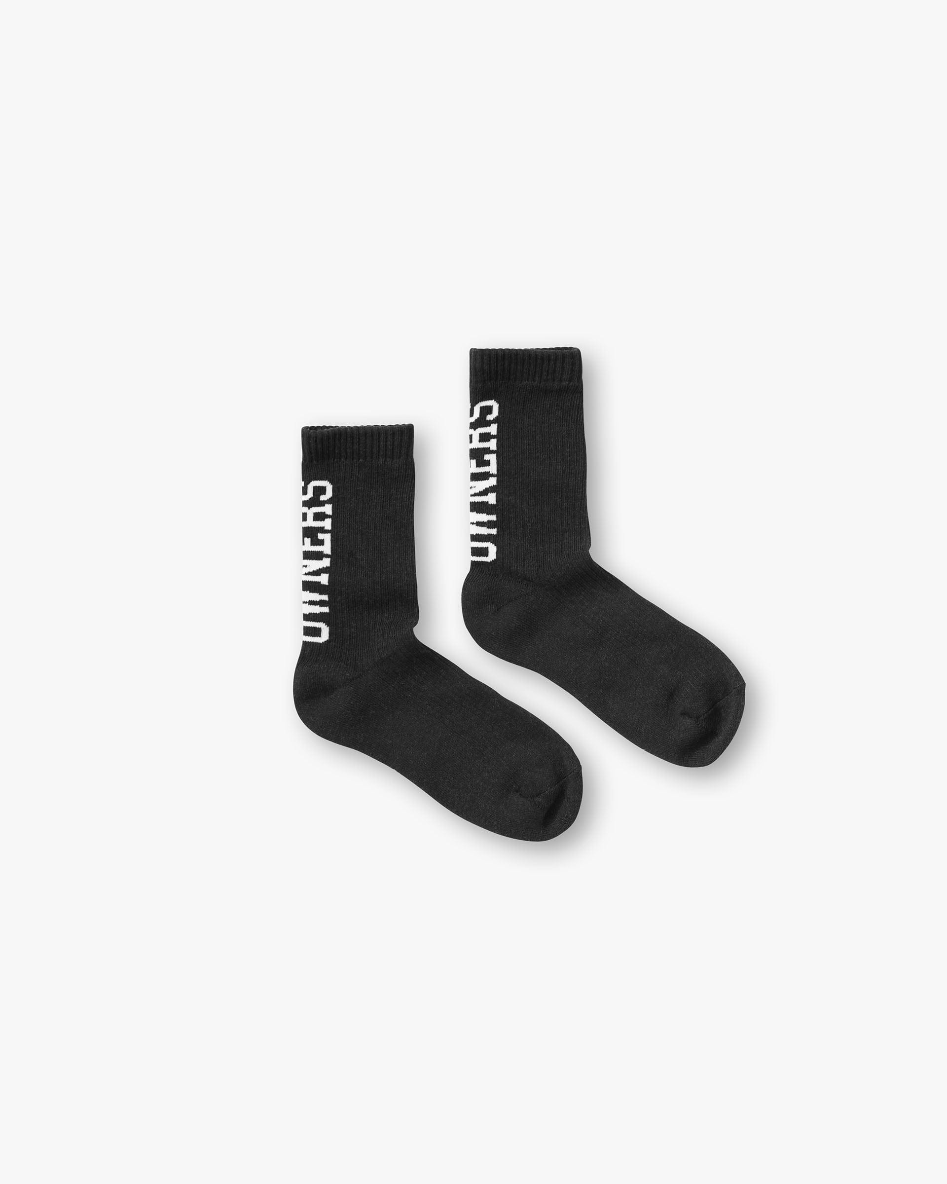 Owners Club Represent Owners Club Socks - Faded Black