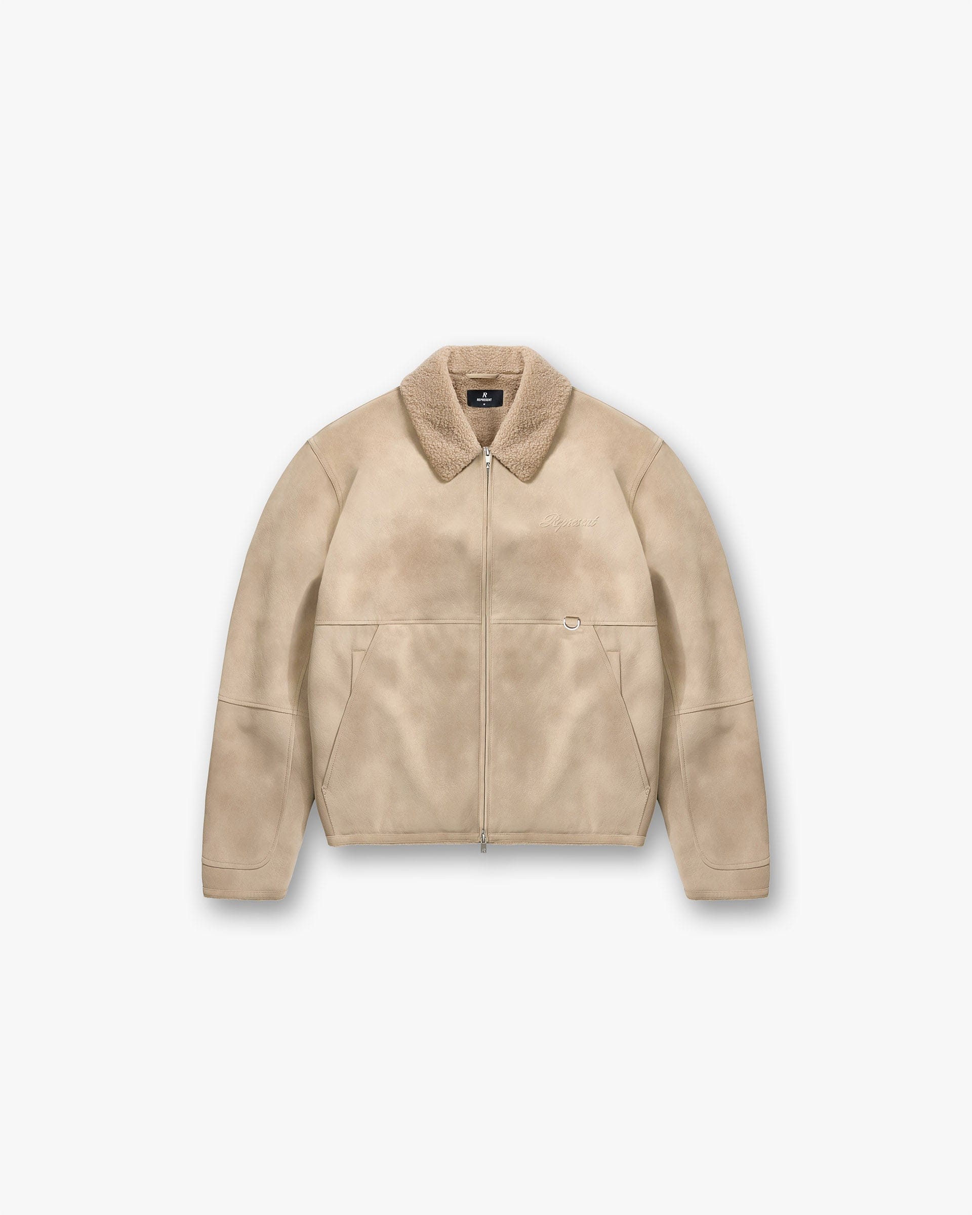 FW25 Faux Shearling Jacket - Cafe