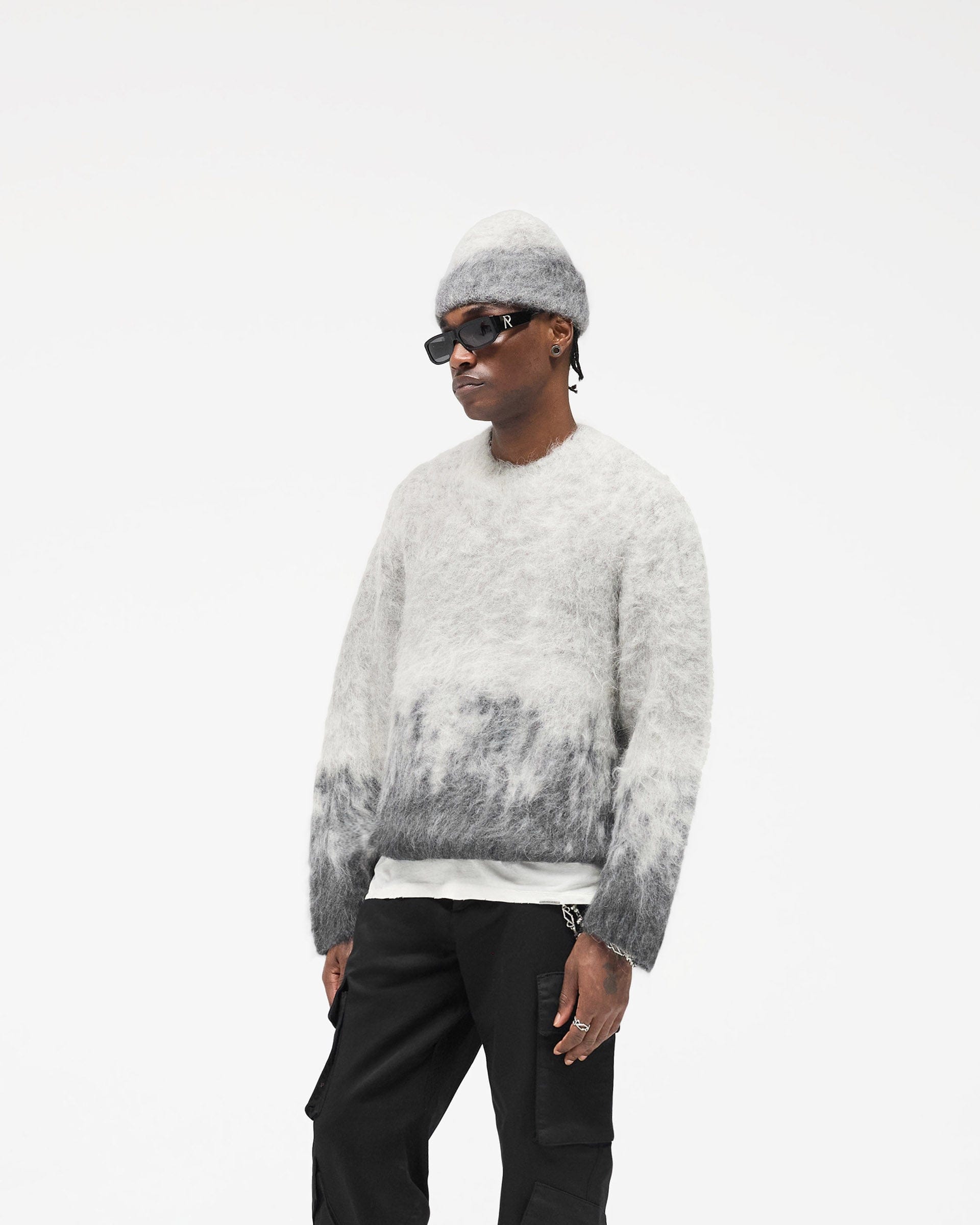 FW25 Ombre Sweater - Light Grey