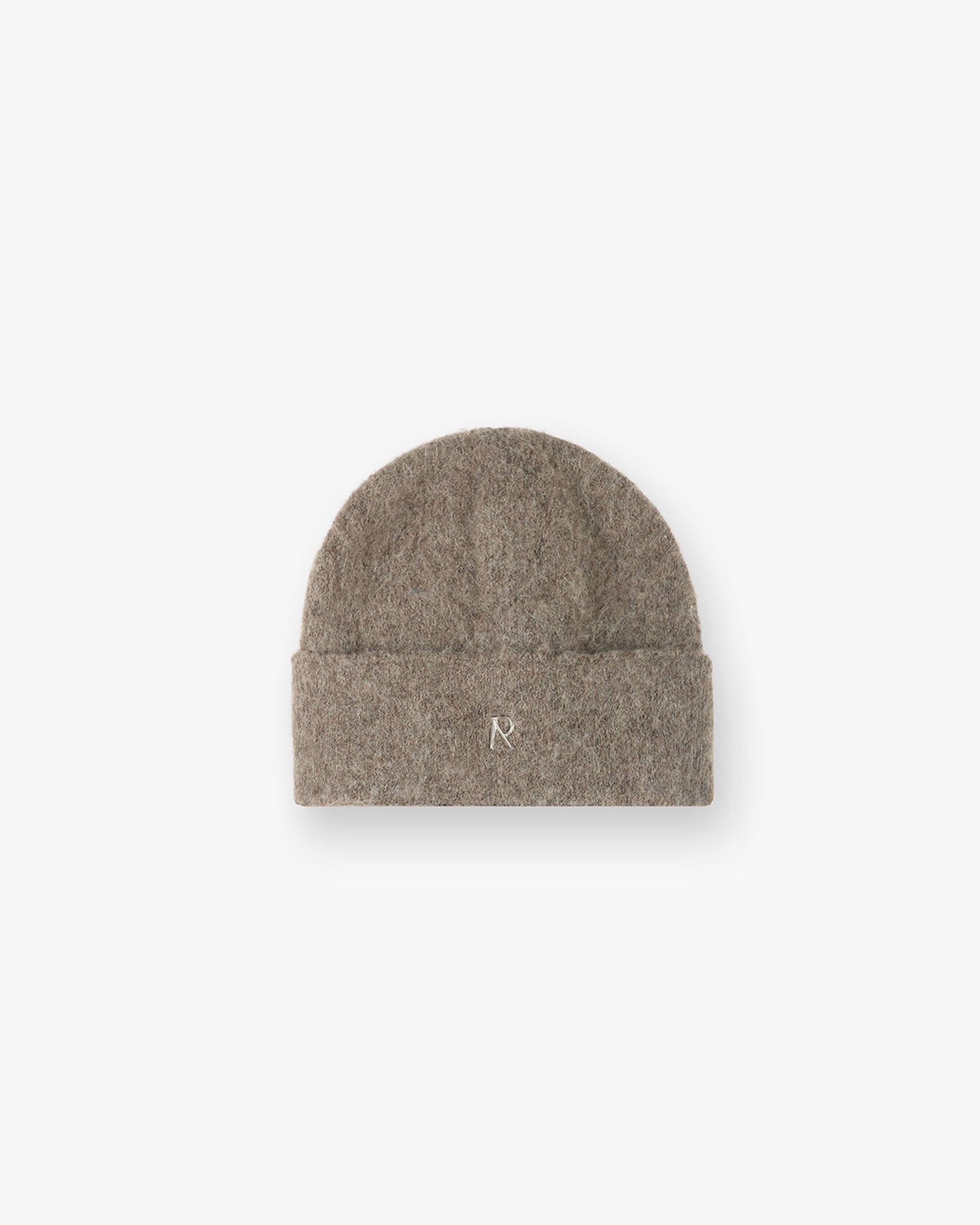 FW25 Textured Knit Beanie - Nero