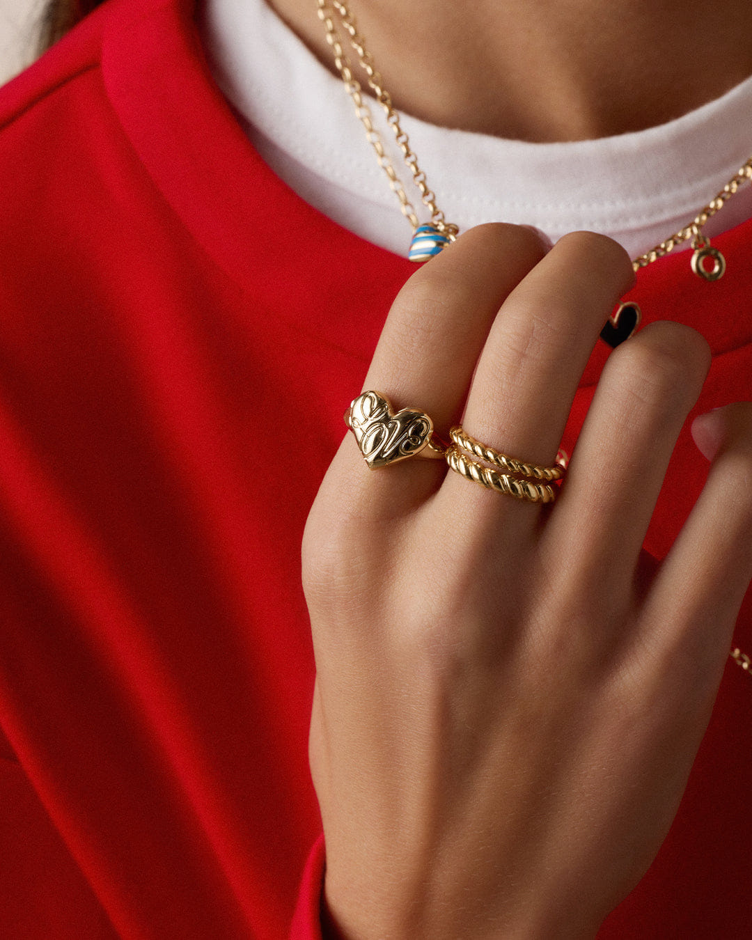 Winter 2026 Fashion Love Locket Ring