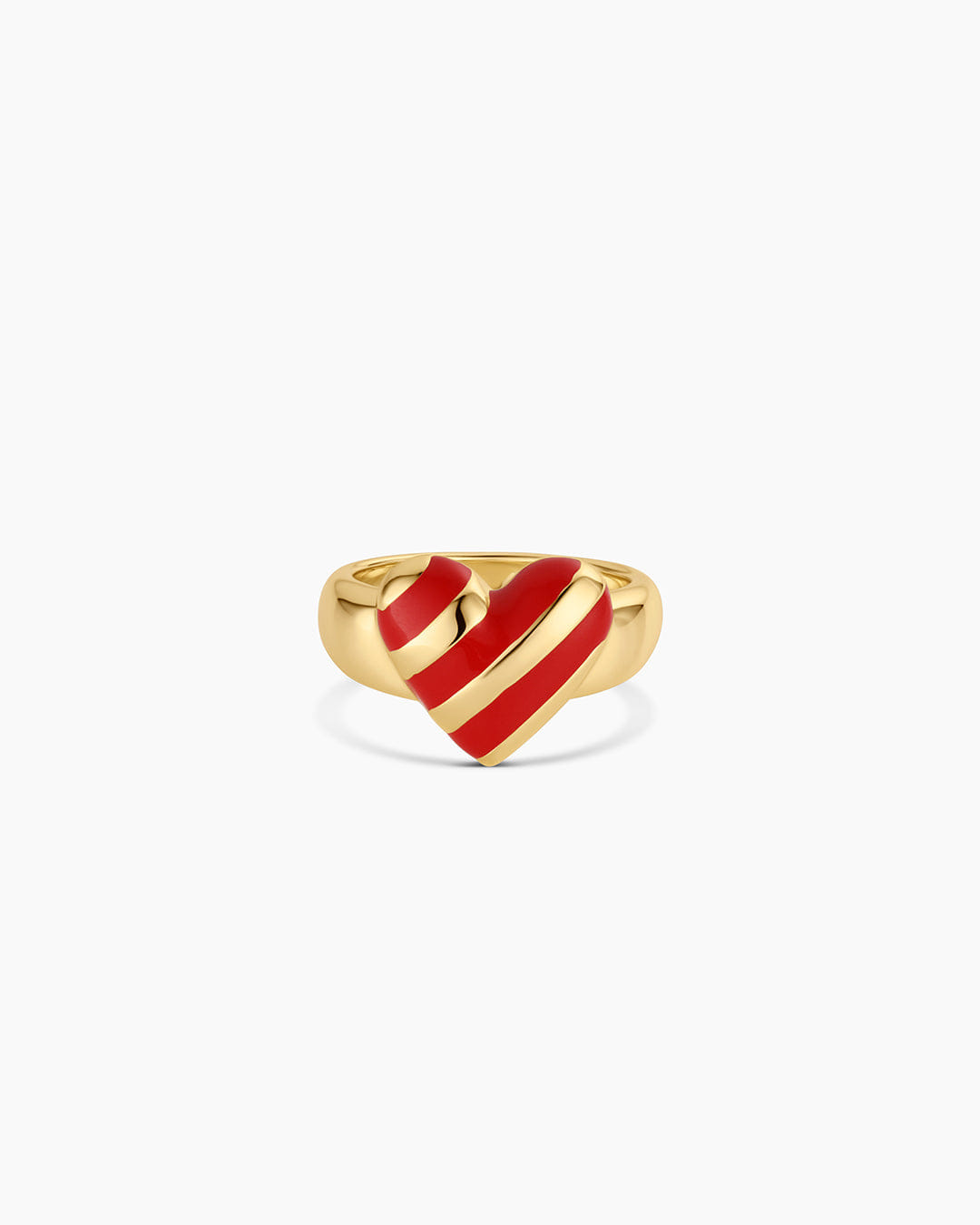 Winter 2026 Fashion Campbell Enamel Heart Ring