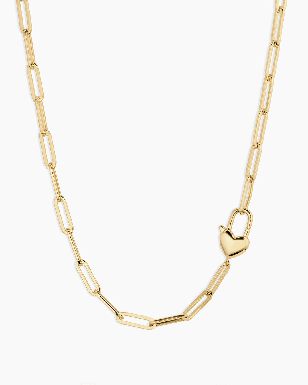 Winter 2026 Fashion Heart Padlock Necklace