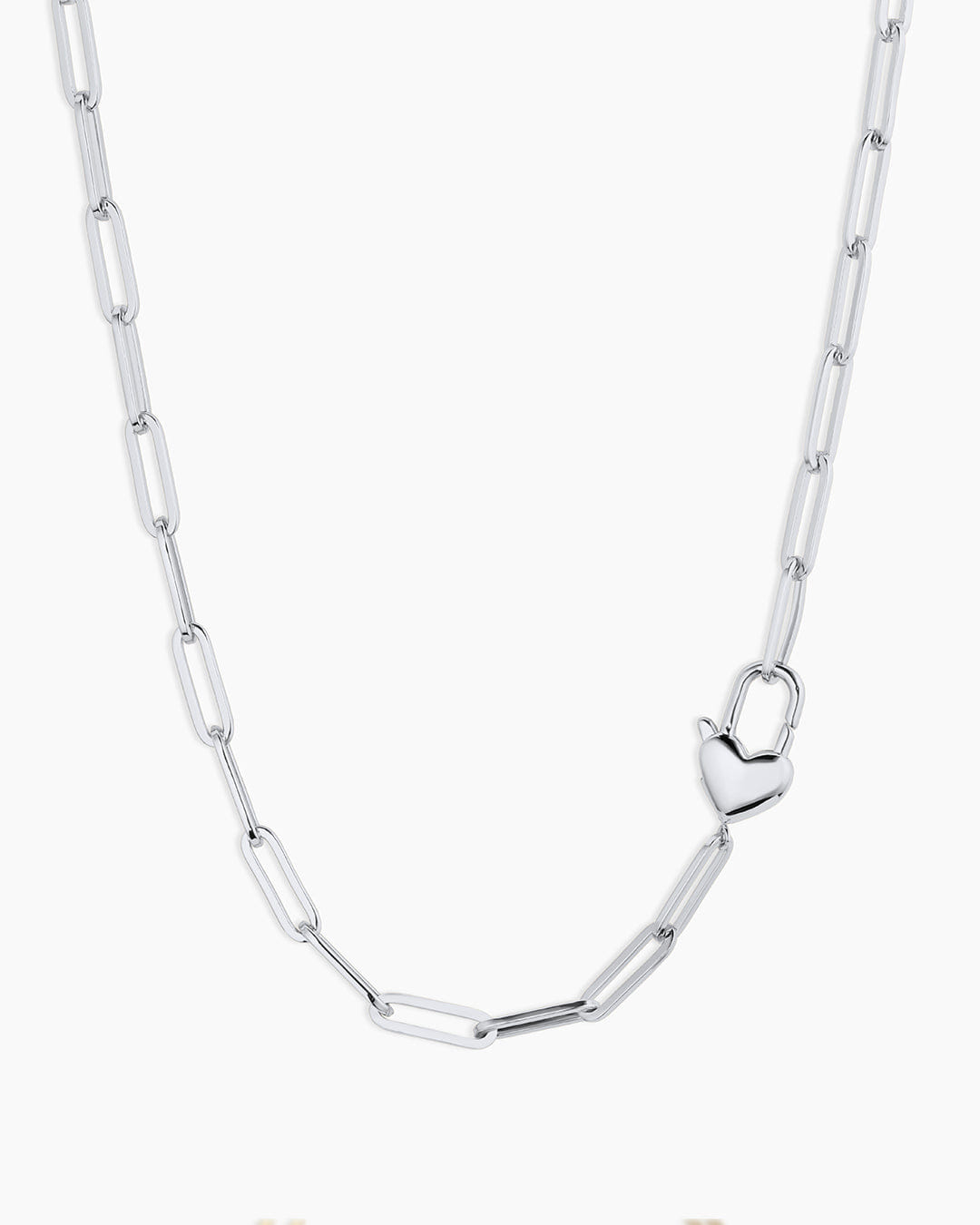 Winter 2026 Fashion Heart Padlock Necklace