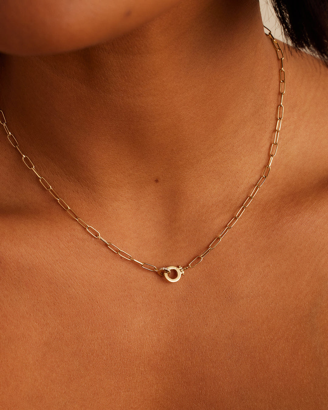 Fine 14K Diamond Parker Necklace