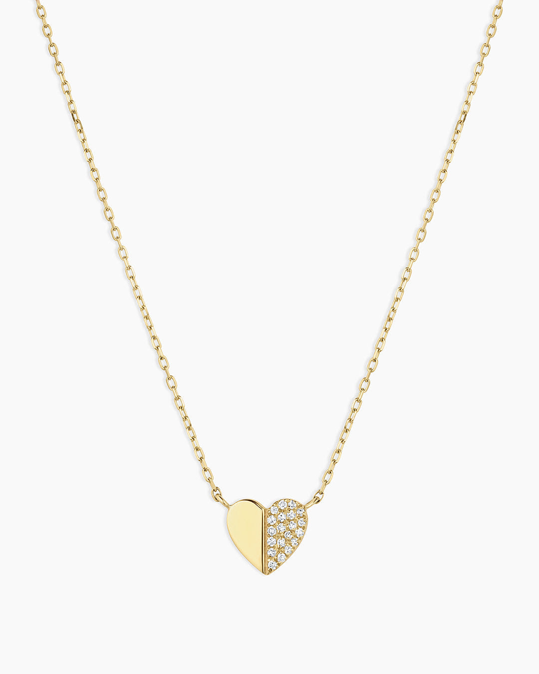 Fine 14K Diamond Bond Necklace