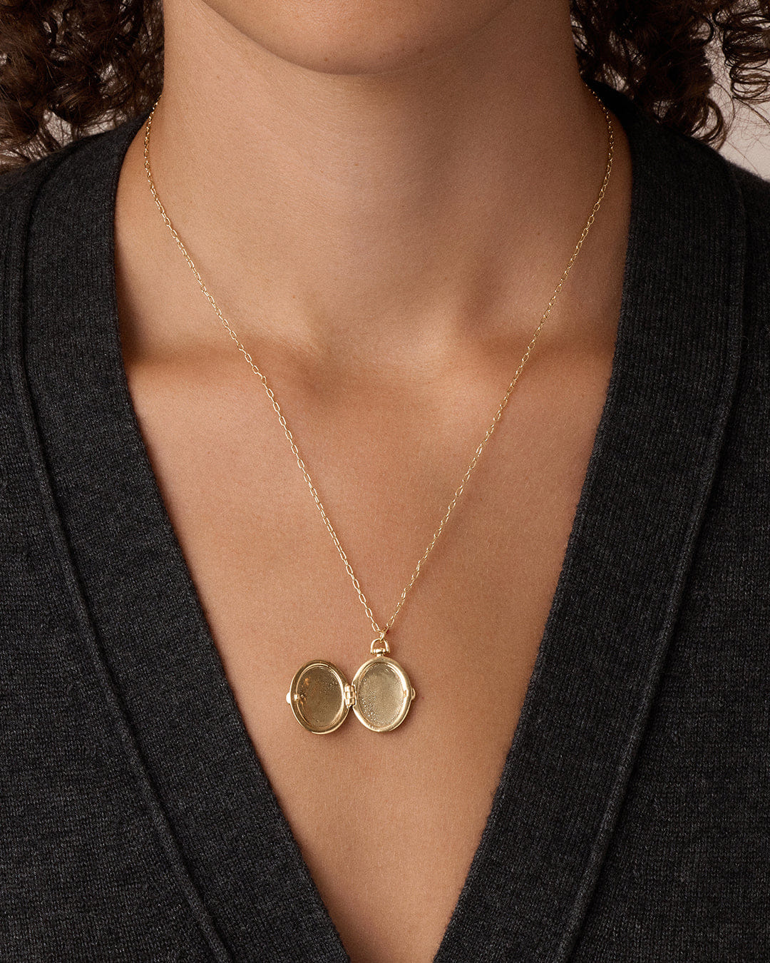 Winter 2025 Fashion Celeste Locket Necklace