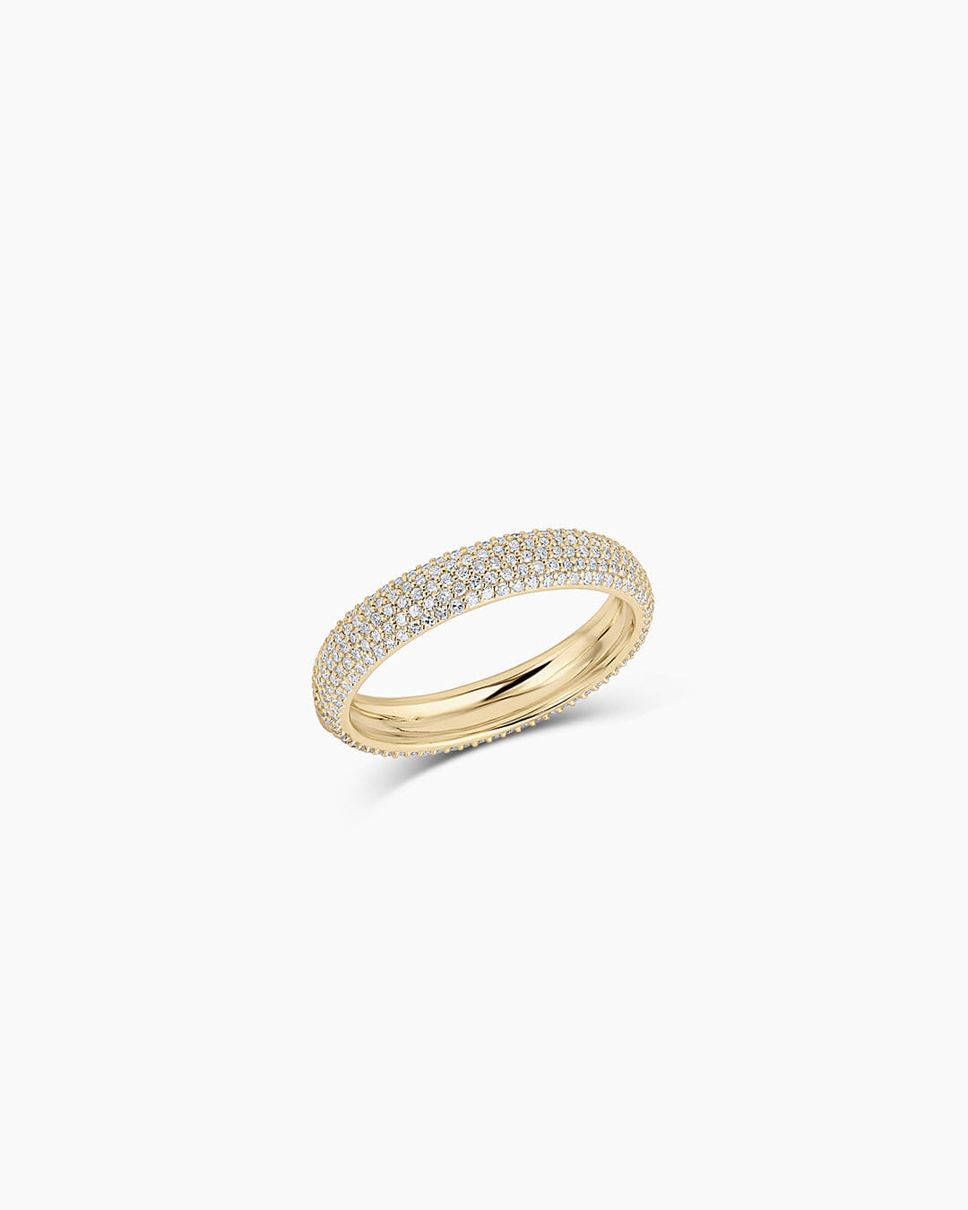 Fine 14K Diamond Paseo Statement Eternity Ring