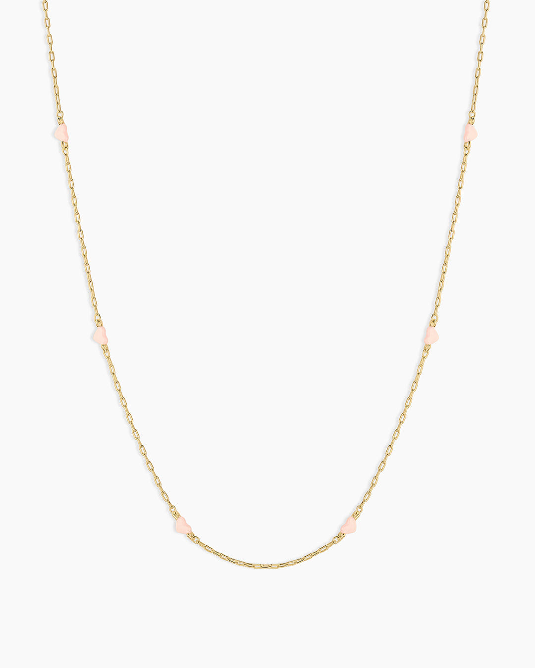 Fine Pink Amour Necklace