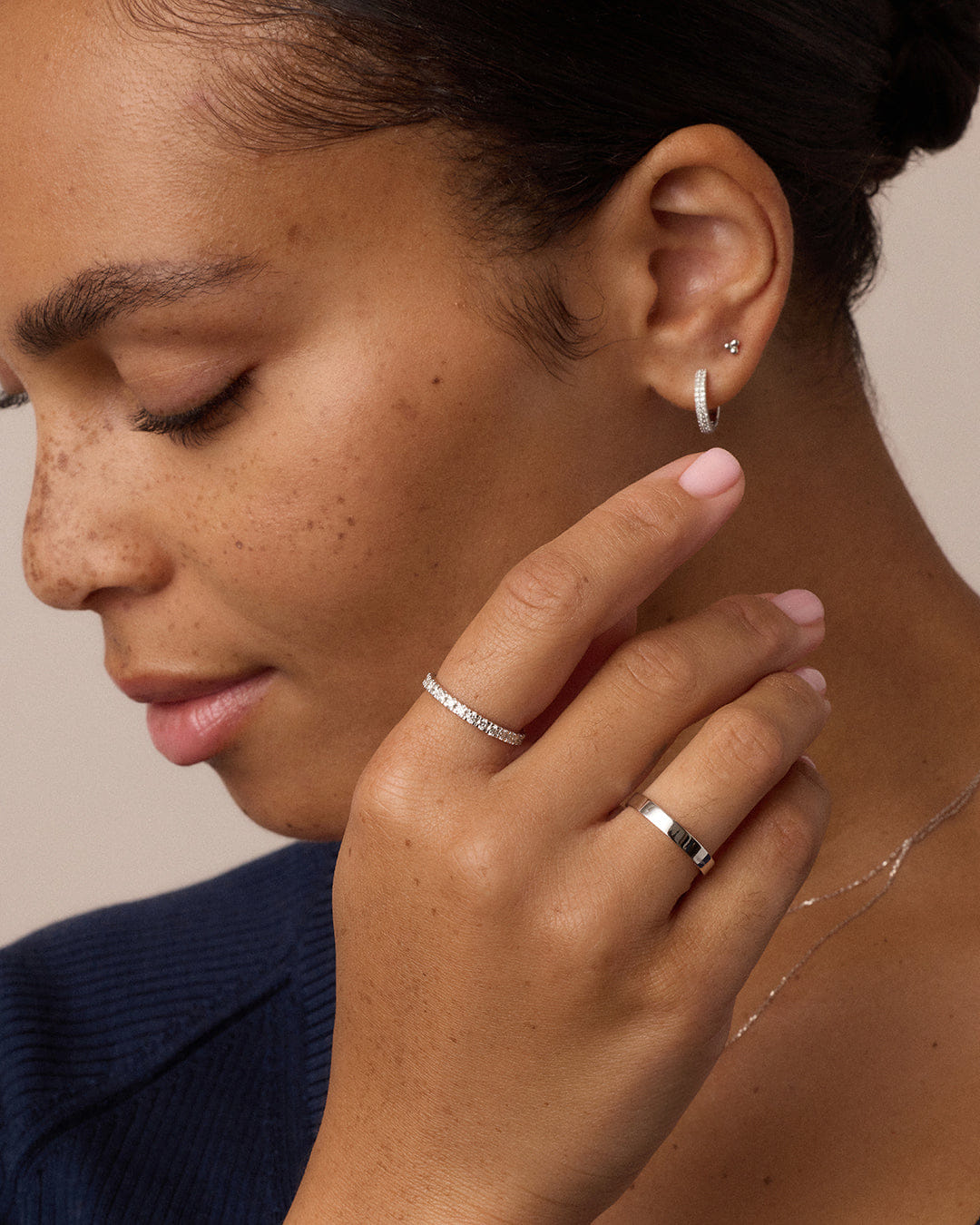 Fine 14K Gold Rose Ring