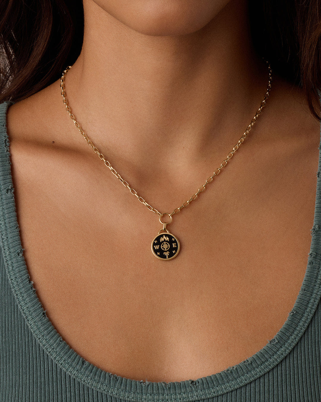Fall 2025 fashion Lose Yourself Coin Necklace
