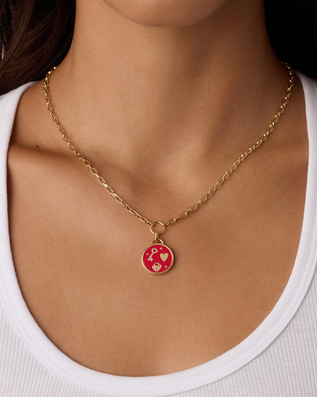 Fall 2025 fashion Love U Coin Necklace