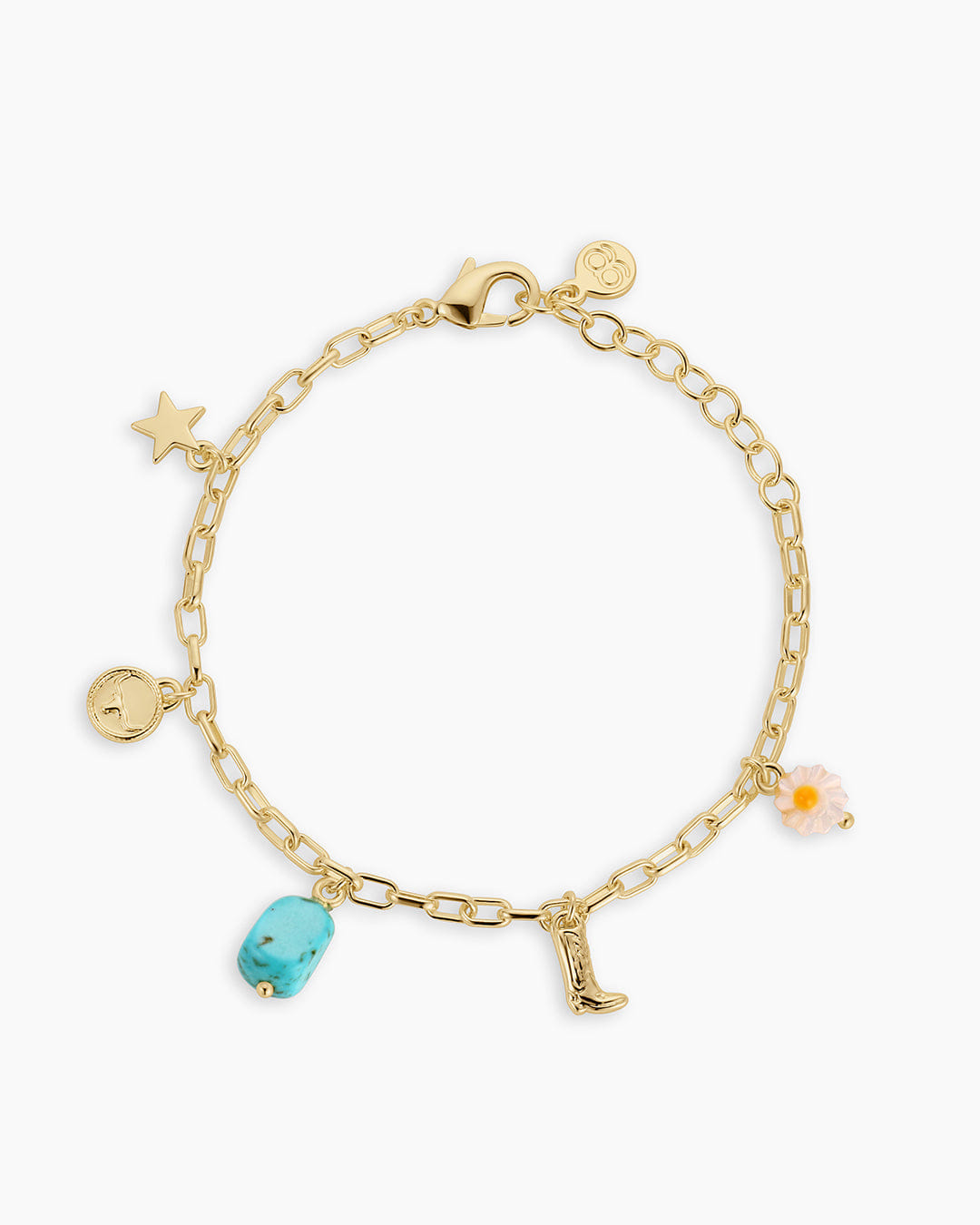 Summer 2025 Fashion Western Mini Charm Bracelet