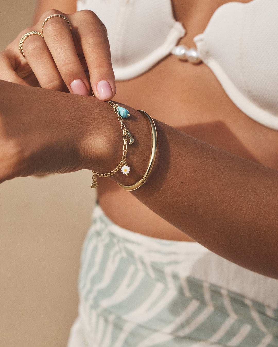 Summer 2025 Fashion Western Mini Charm Bracelet