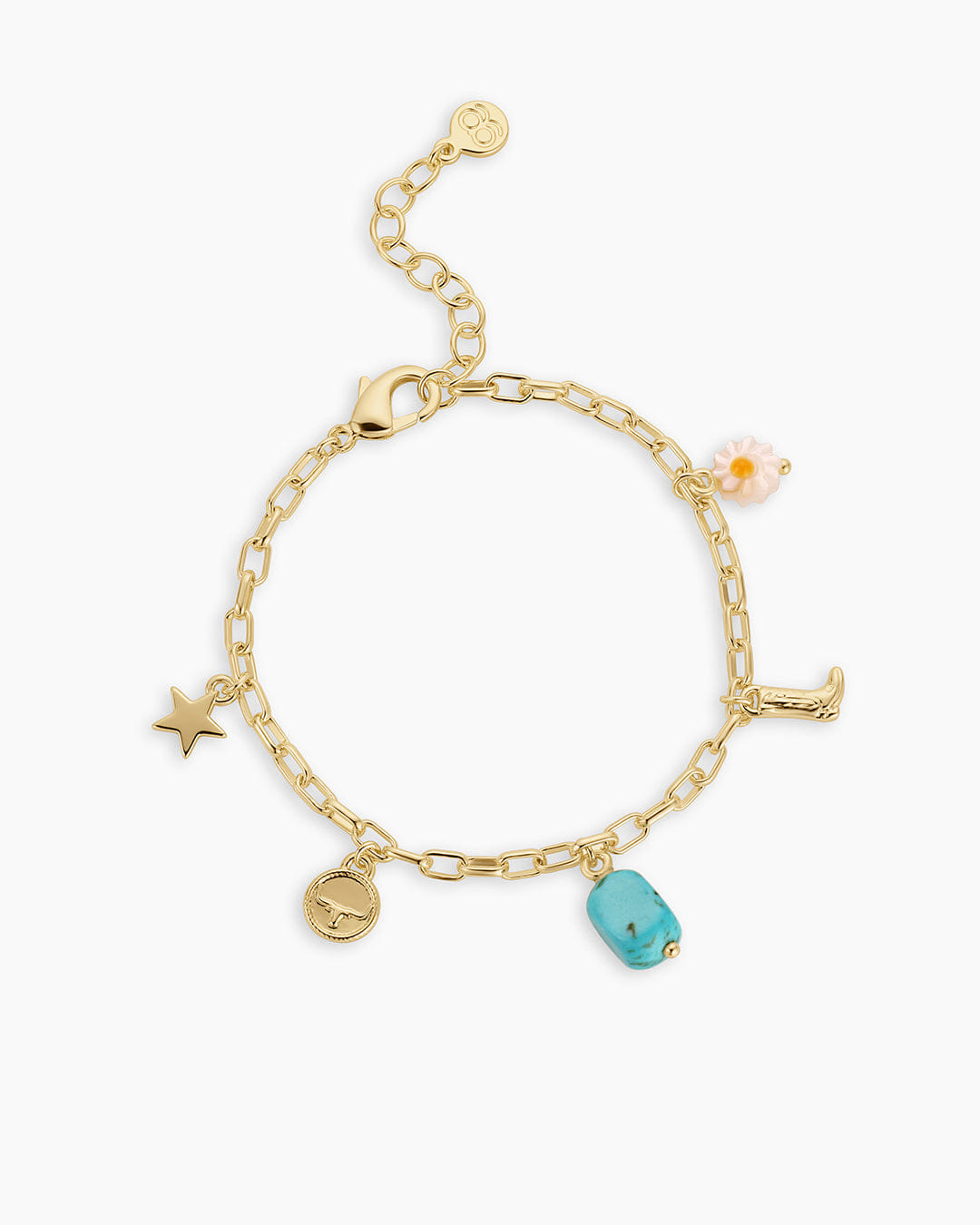 Summer 2025 Fashion Western Mini Charm Bracelet
