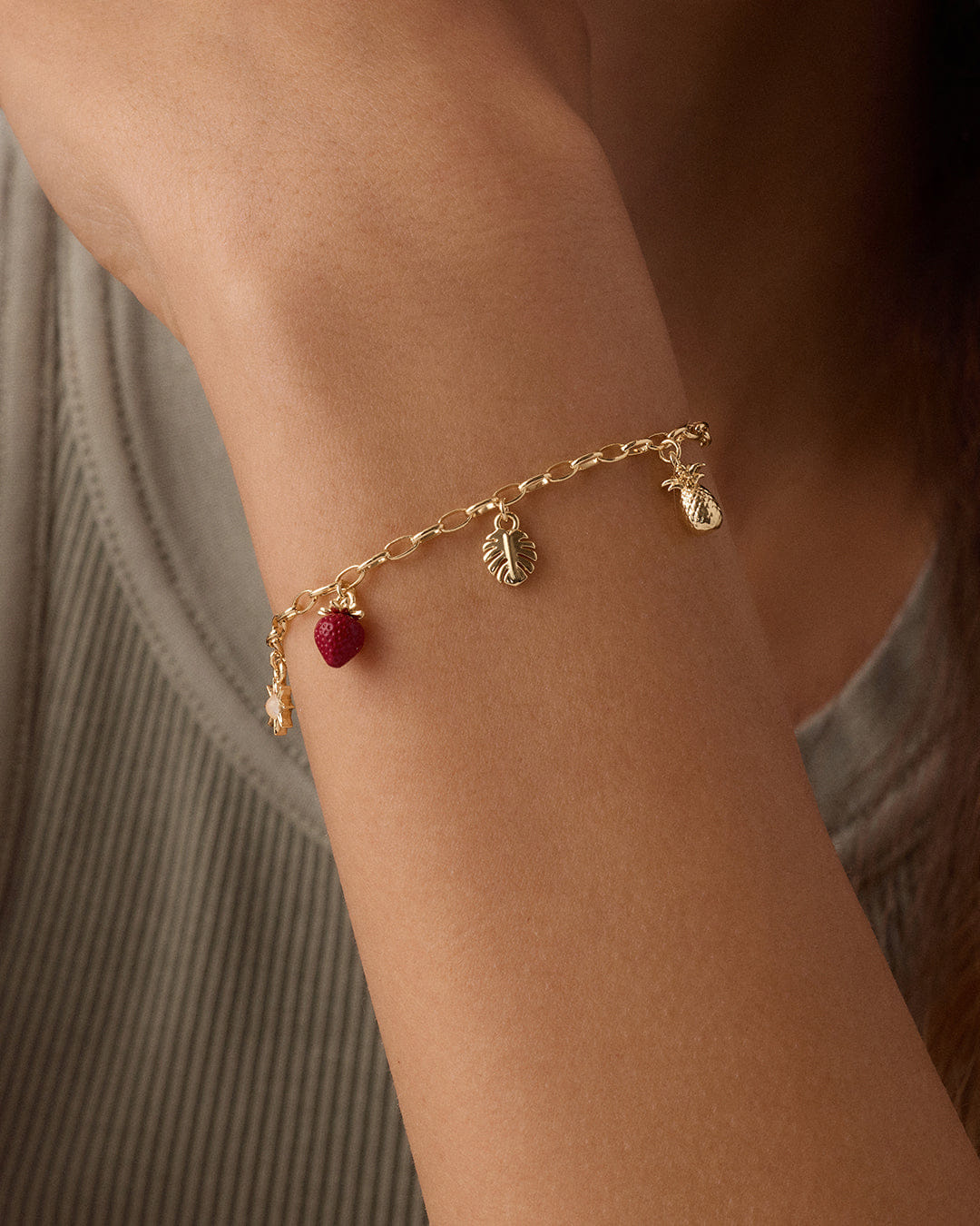 Summer 2025 Fashion Summer Mini Charm Bracelet