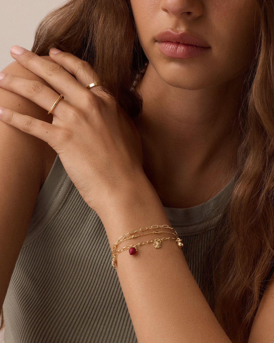 Summer 2025 Fashion Summer Mini Charm Bracelet