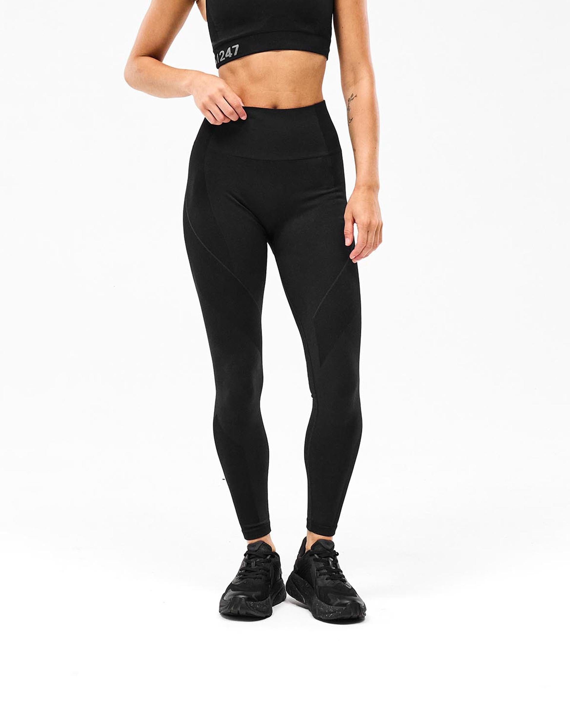 Womens 247 247 Sculpt Seamless Performance Legging - Black