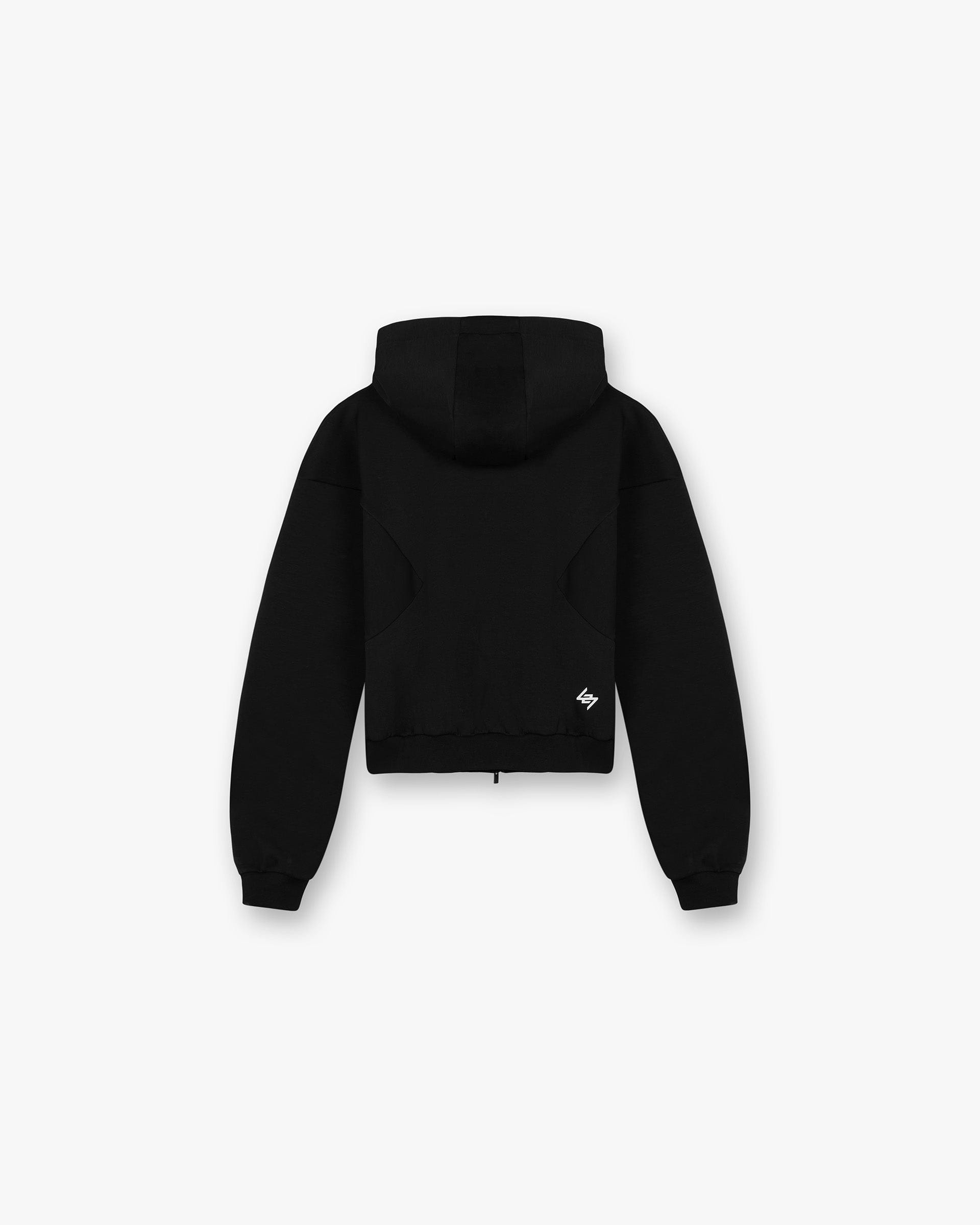 Womens 247 247 Training Hoodie Zip Front - Black