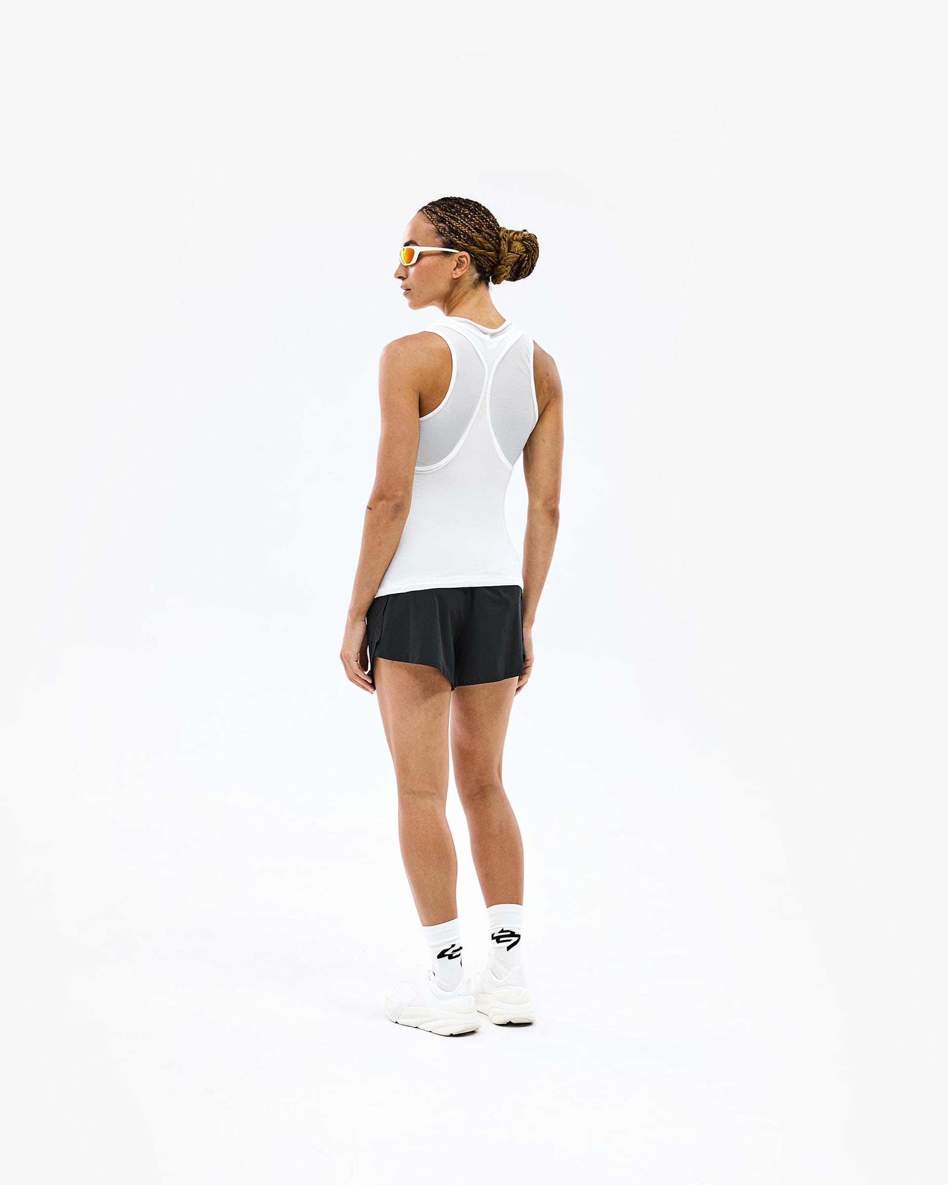 Womens 247 247 Double Layer Training Vest - White