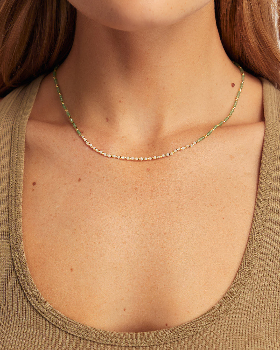 Summer 2026 Fashion Reef Seafoam Necklace