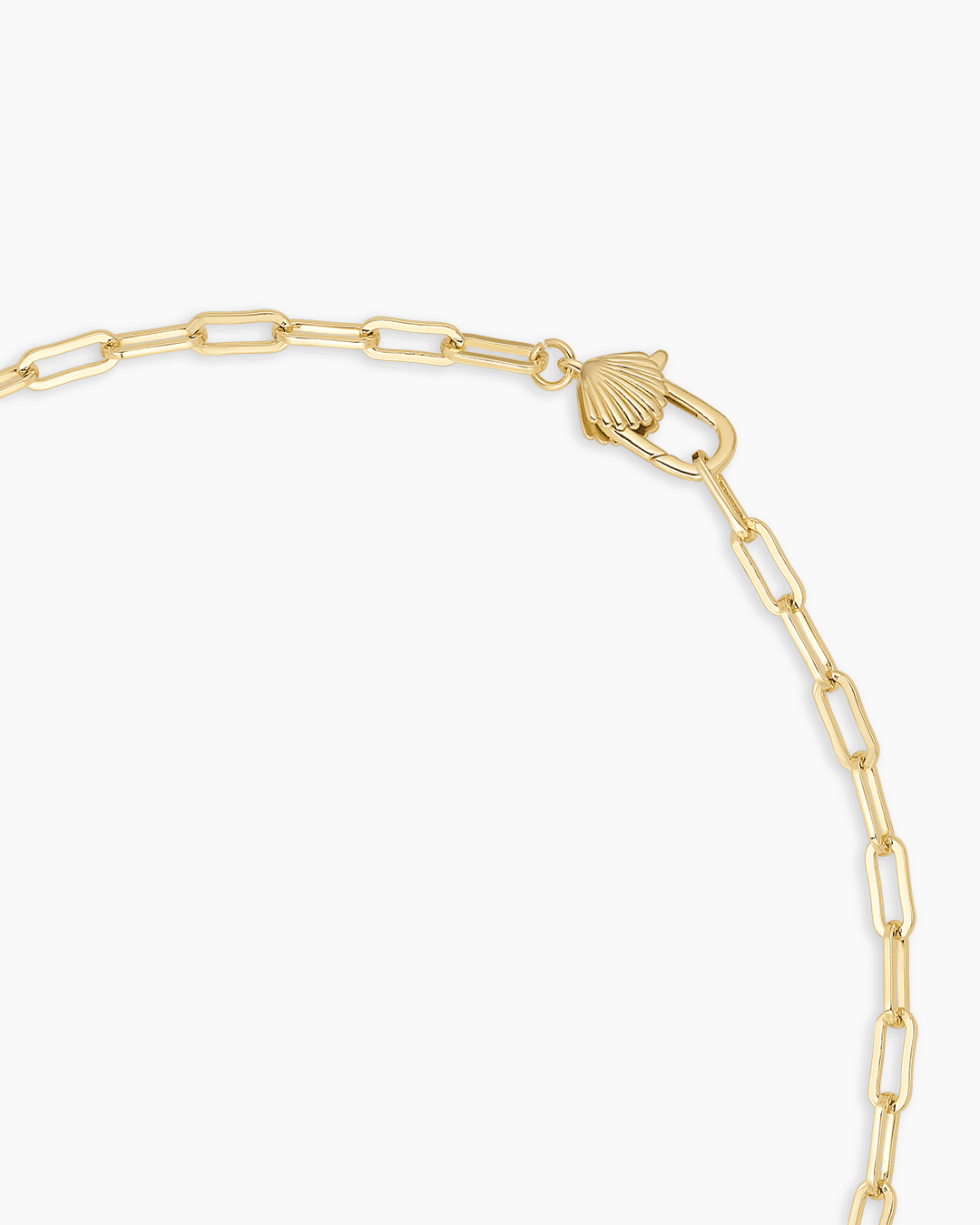 Summer 2026 Fashion Scallop Padlock Necklace